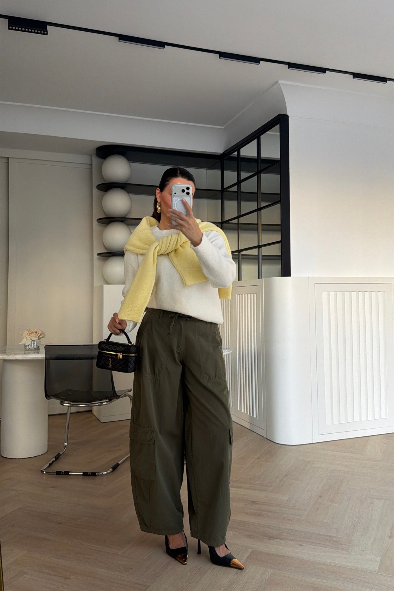 Marka Model Belden Bağlamalı Kargo Pantolon Haki 
