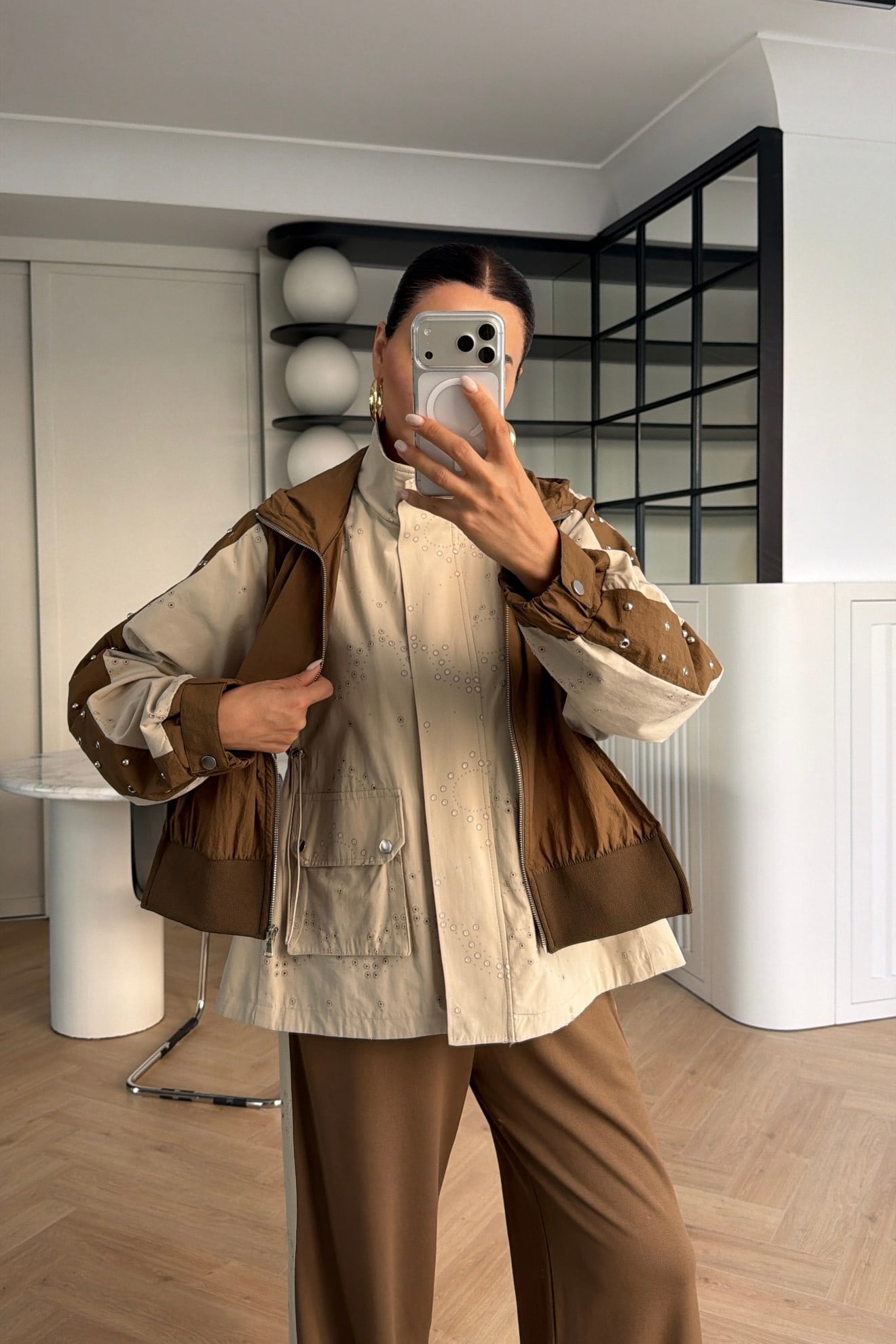 MARKA MODEL KAPŞONLU PANTOLON TAKIM HAKİ 