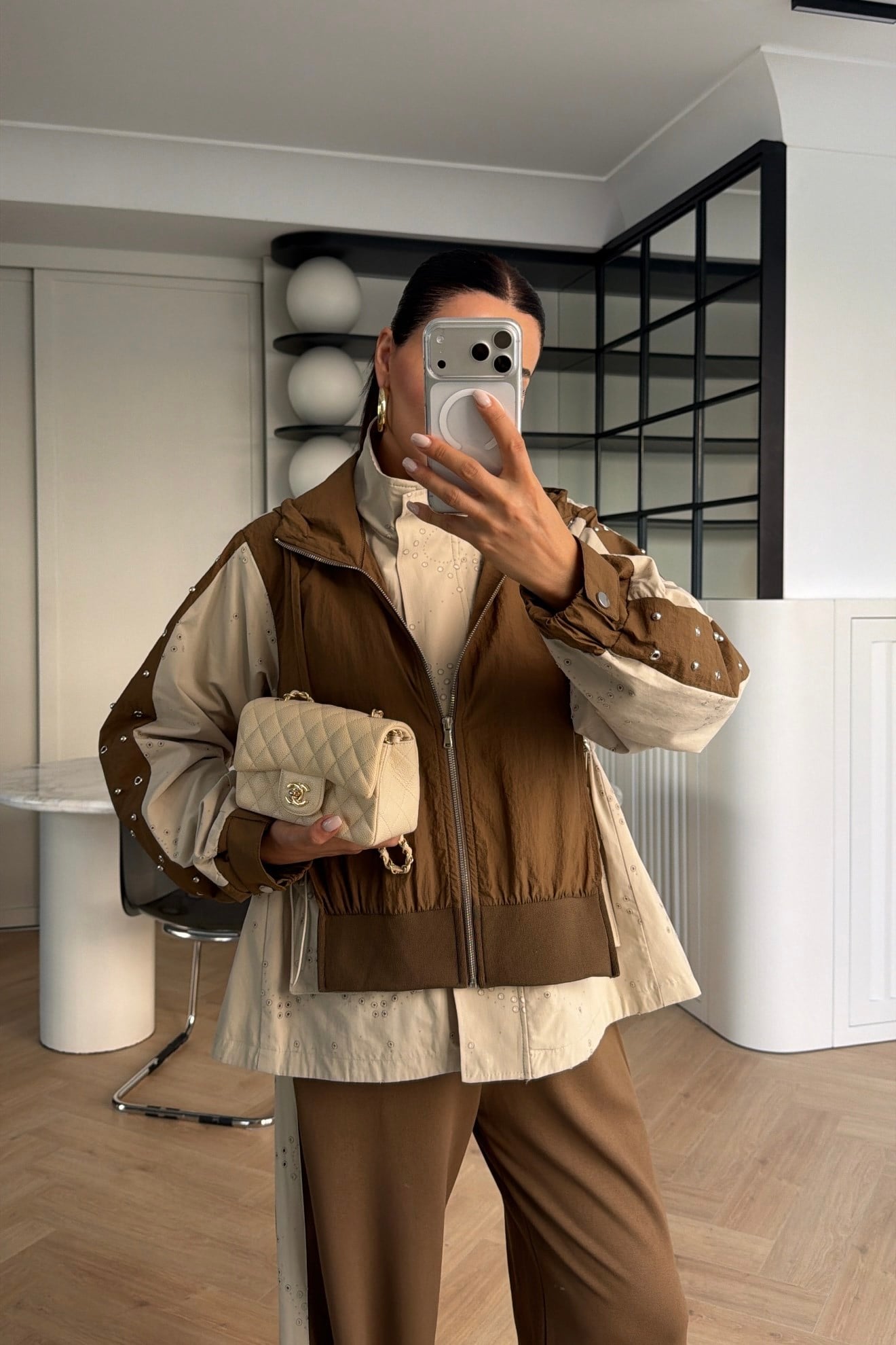MARKA MODEL KAPŞONLU PANTOLON TAKIM HAKİ 