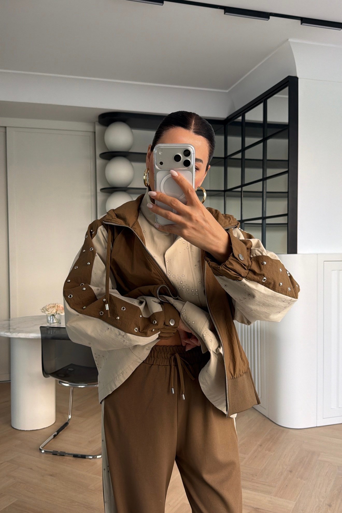 MARKA MODEL KAPŞONLU PANTOLON TAKIM HAKİ 