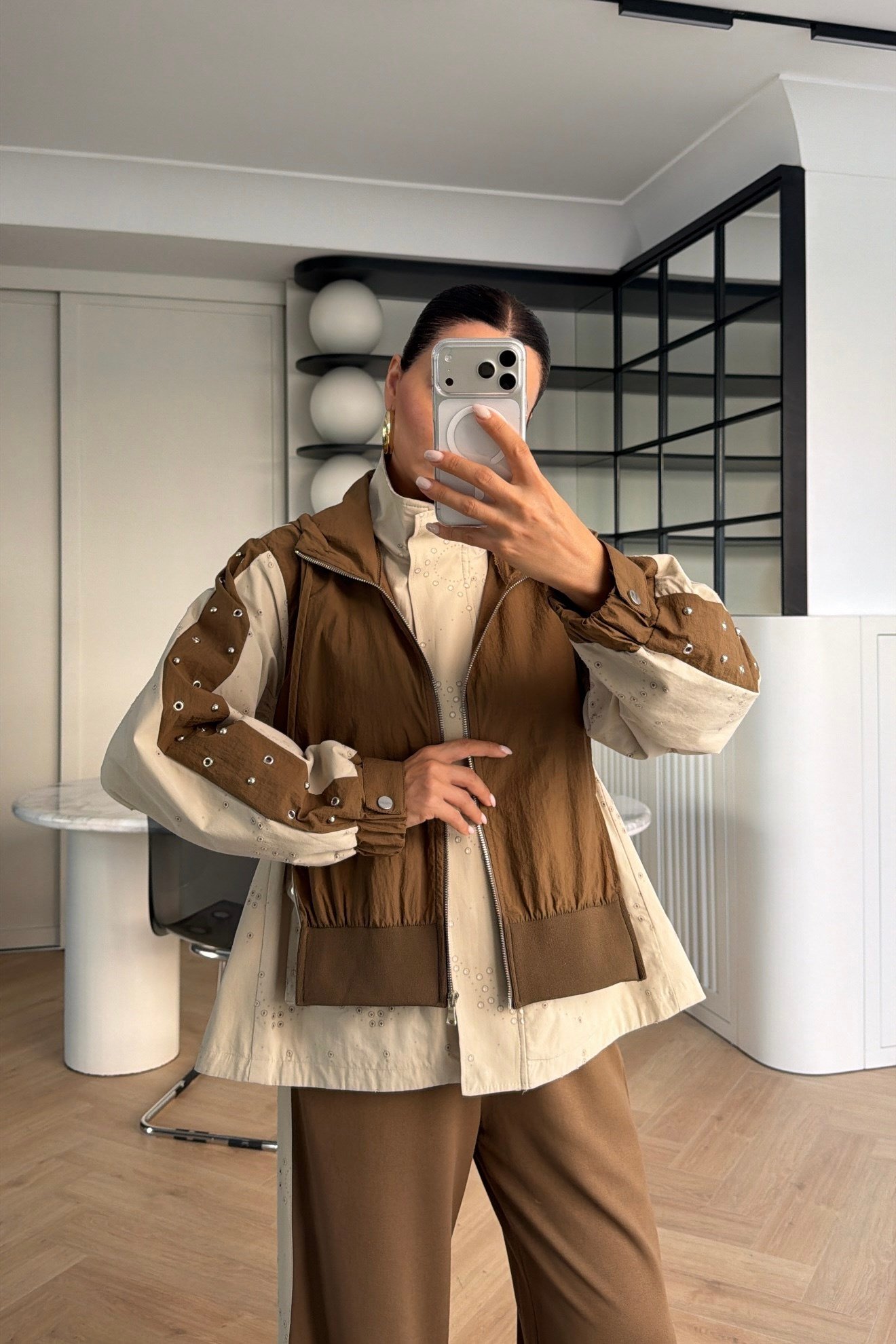 MARKA MODEL KAPŞONLU PANTOLON TAKIM HAKİ 