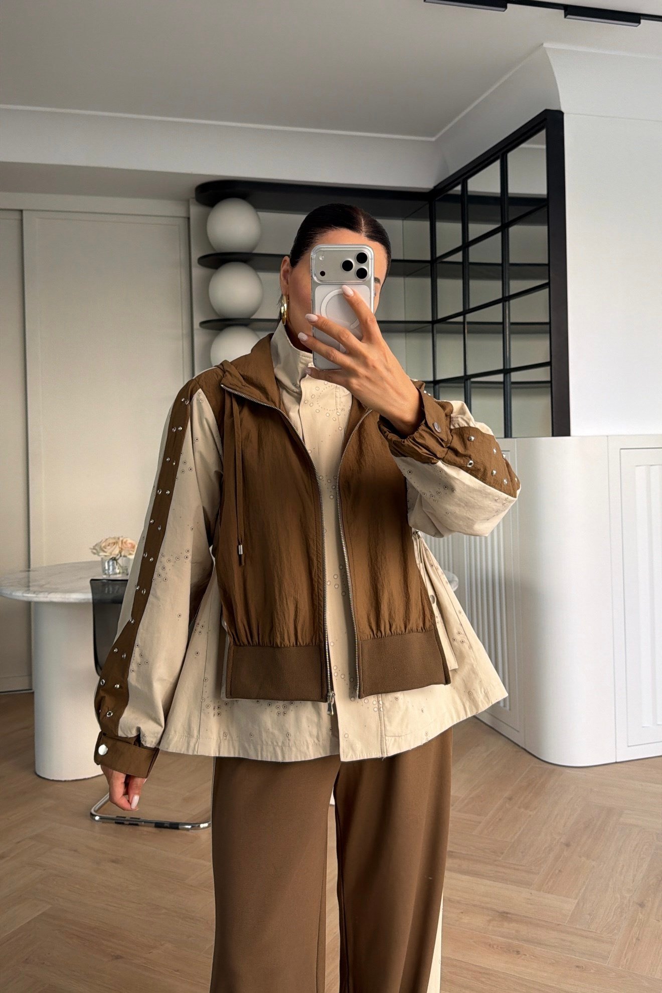 MARKA MODEL KAPŞONLU PANTOLON TAKIM HAKİ 