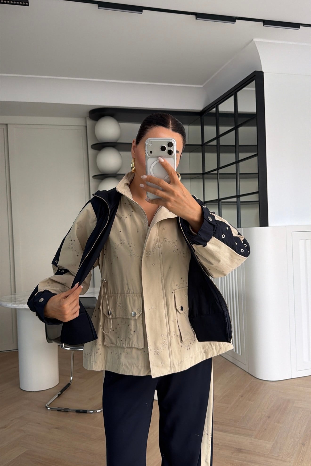 MARKA MODEL KAPŞONLU PANTOLON TAKIM LACİVERT 