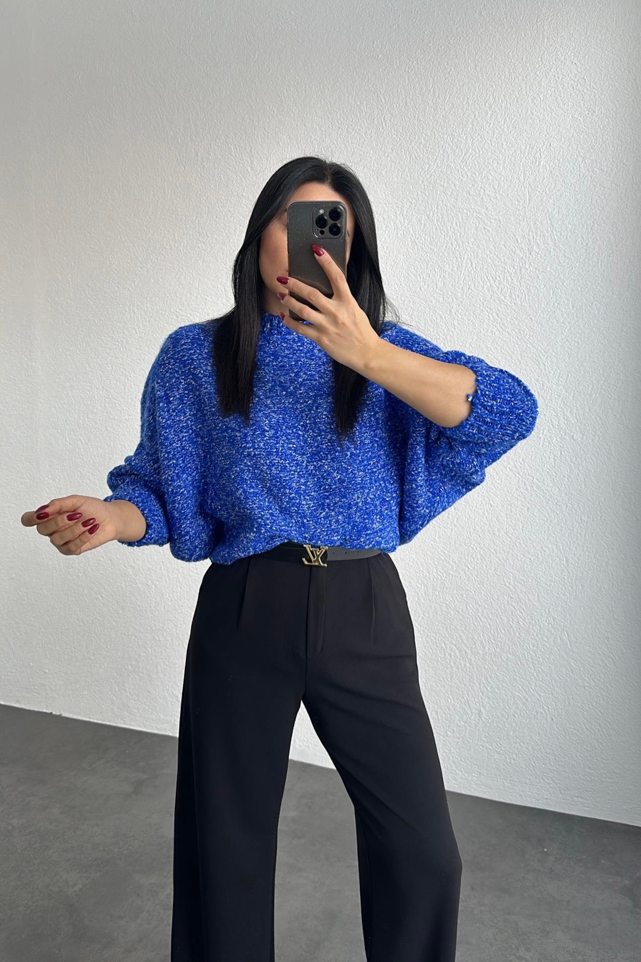 Saks Mavi Marka Model Triko Kazak