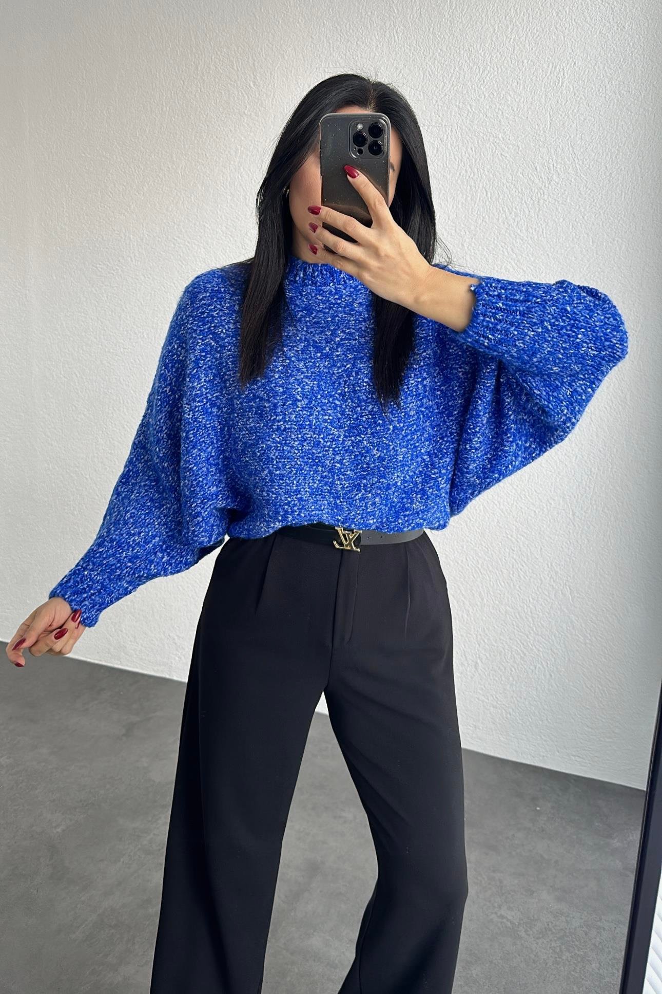 Saks Mavi Marka Model Triko Kazak