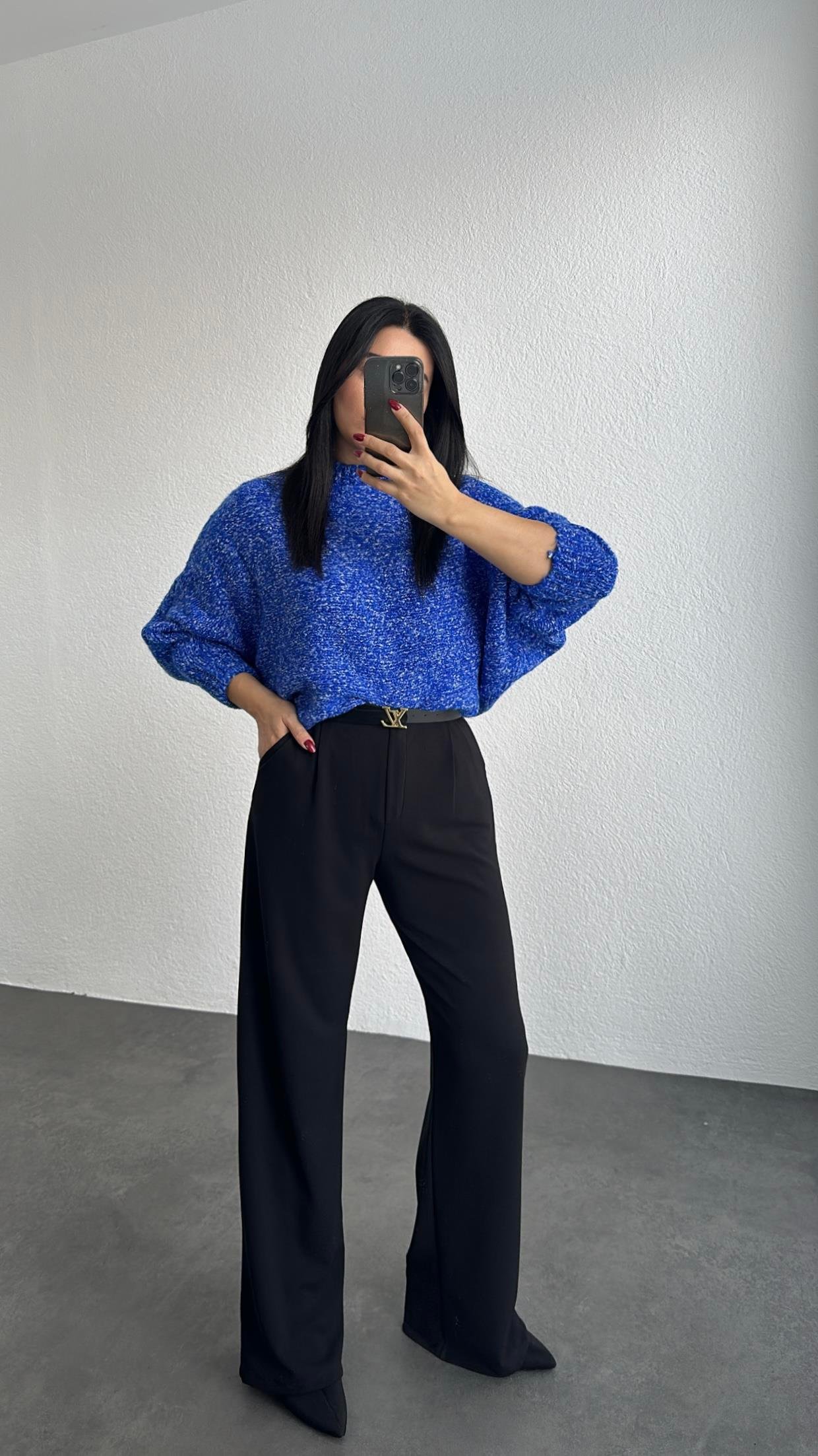 Saks Mavi Marka Model Triko Kazak