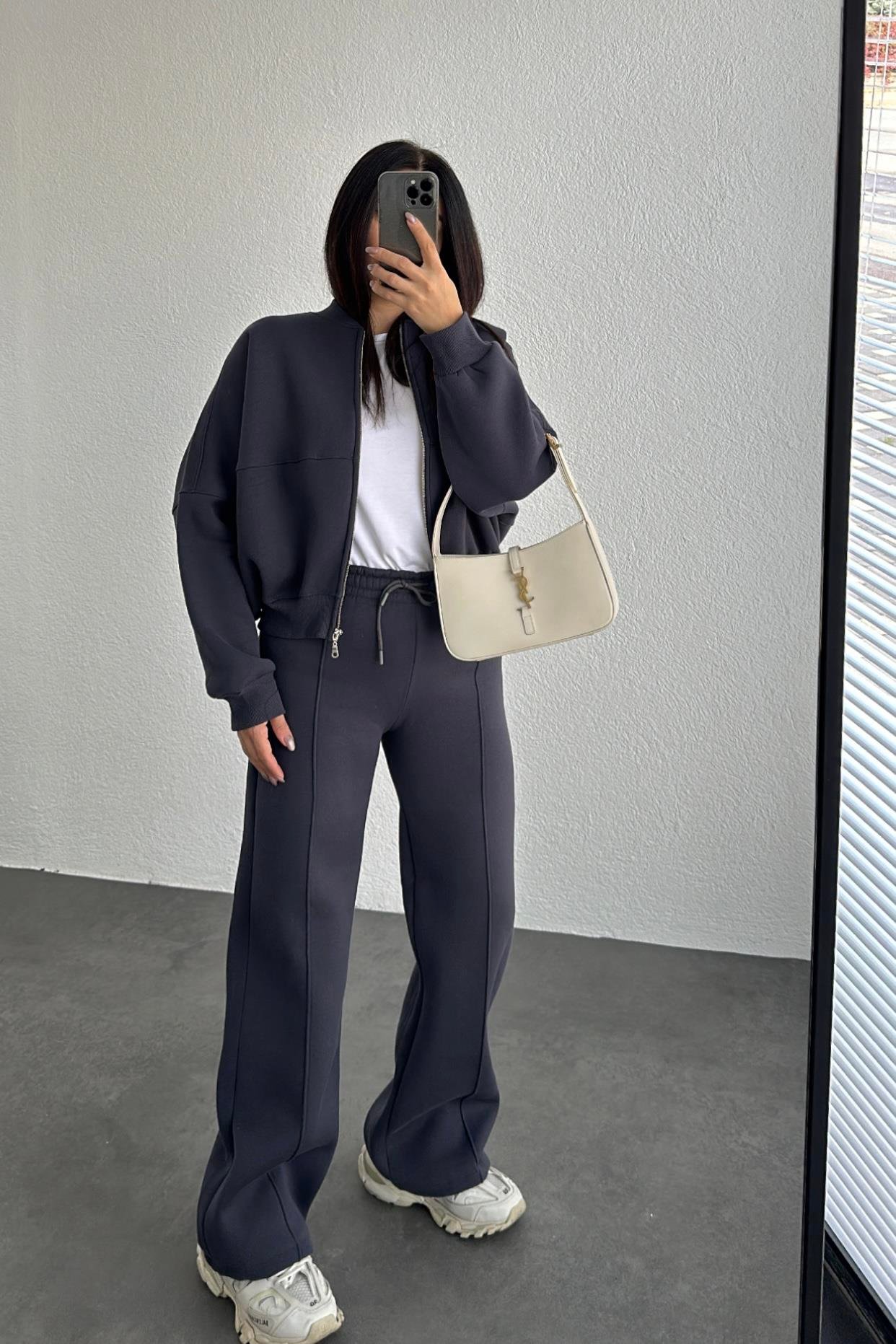 Şardonlu Marka Model Takım Antrasit