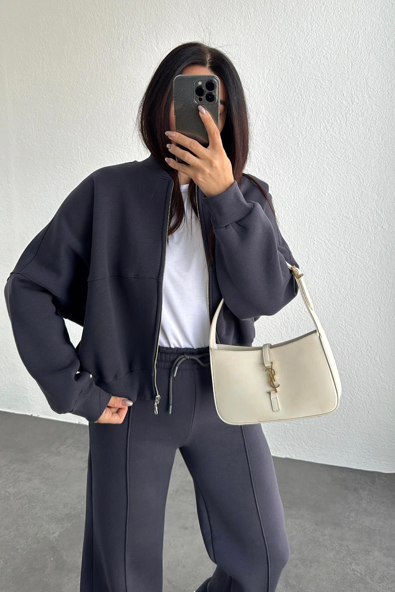 Şardonlu Marka Model Takım Antrasit