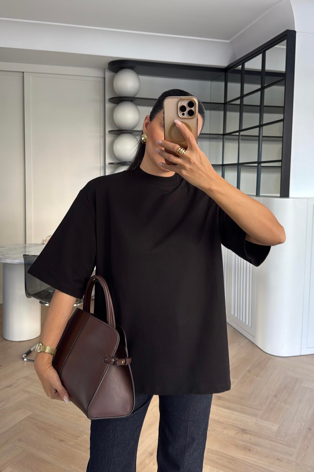 SİYAH VATKALI TOK DOKULU BASİC