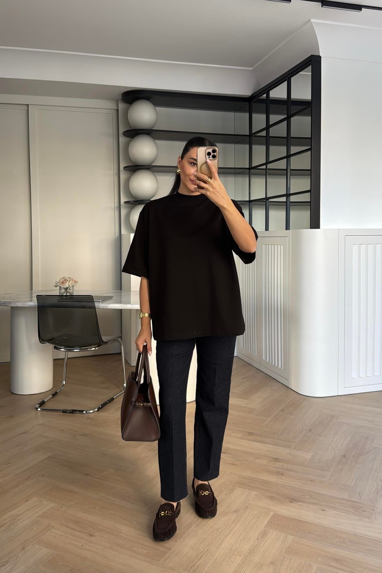 SİYAH VATKALI TOK DOKULU BASİC