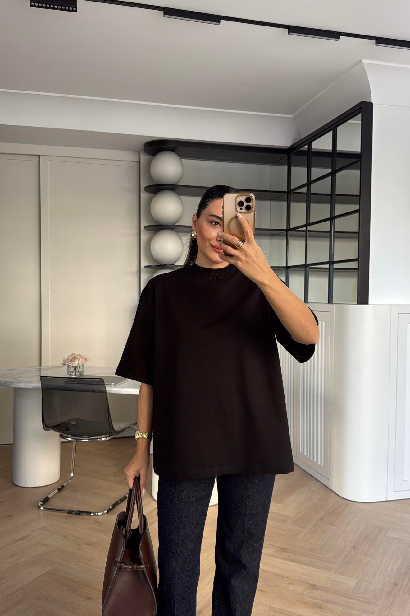 SİYAH VATKALI TOK DOKULU BASİC