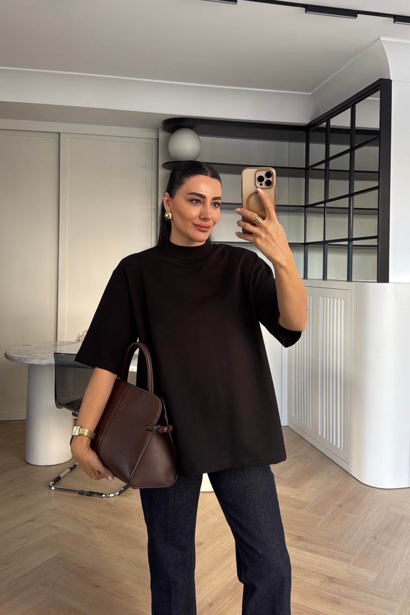 SİYAH VATKALI TOK DOKULU BASİC