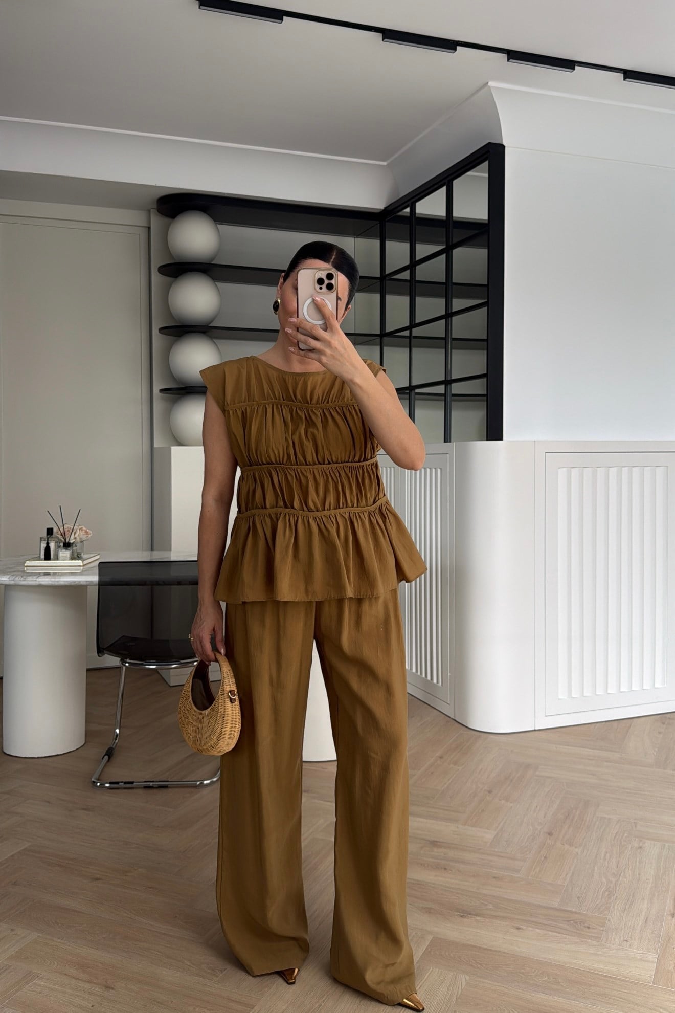 TENCEL NERVÜRLÜ TAKIM HARDAL  