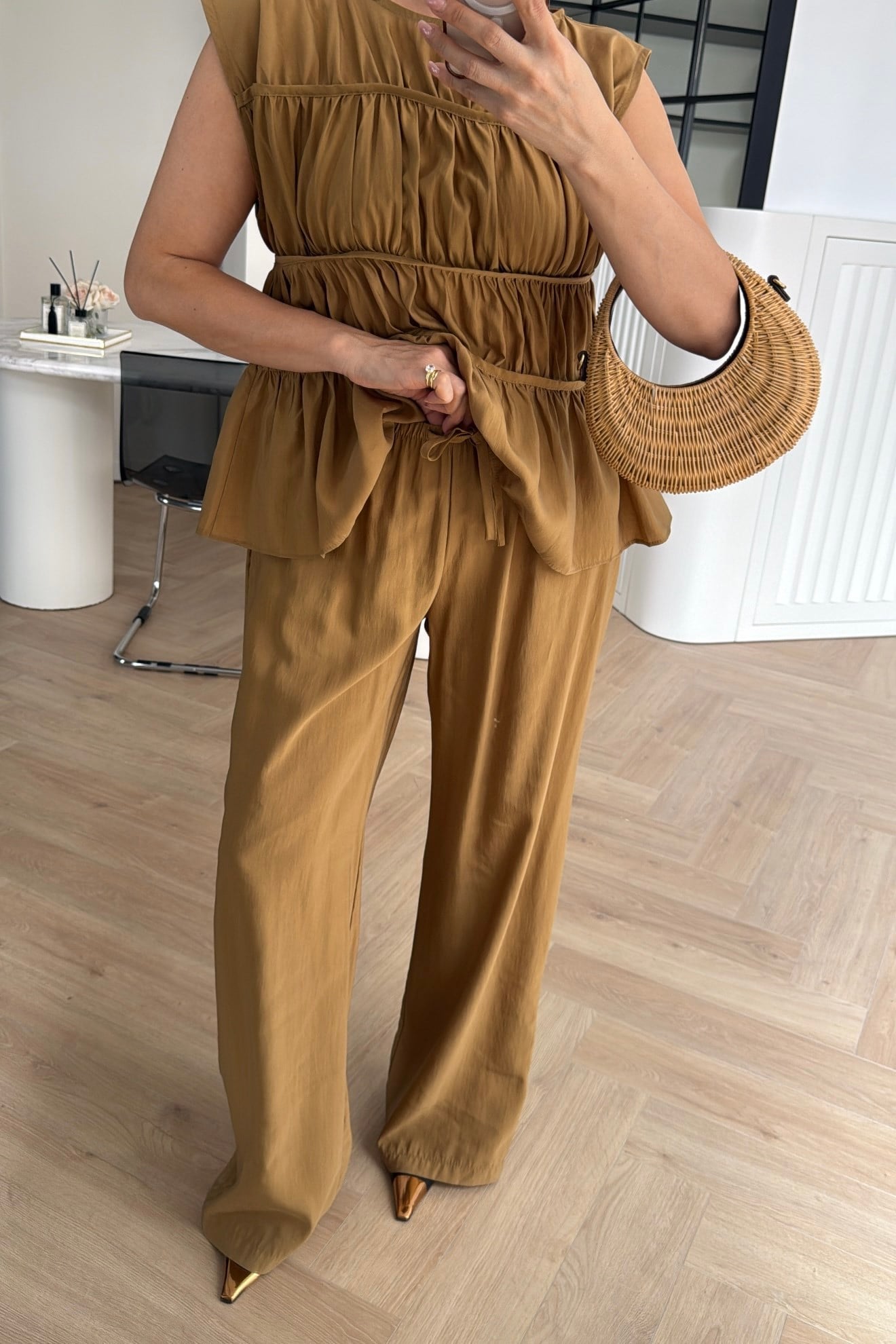 TENCEL NERVÜRLÜ TAKIM HARDAL  