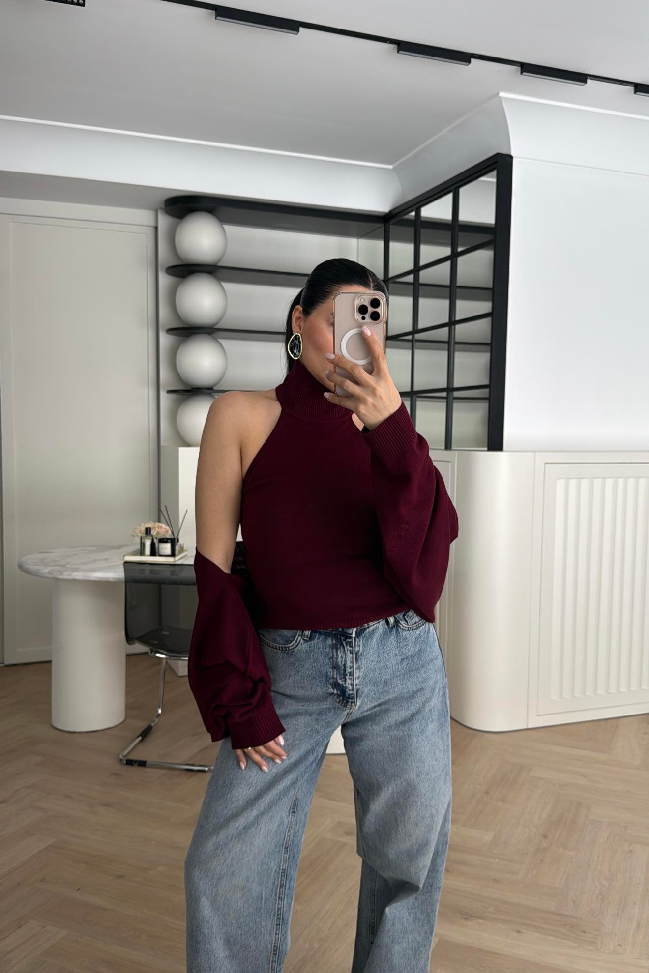 TRİKO BOLERO TAKIM BORDO 