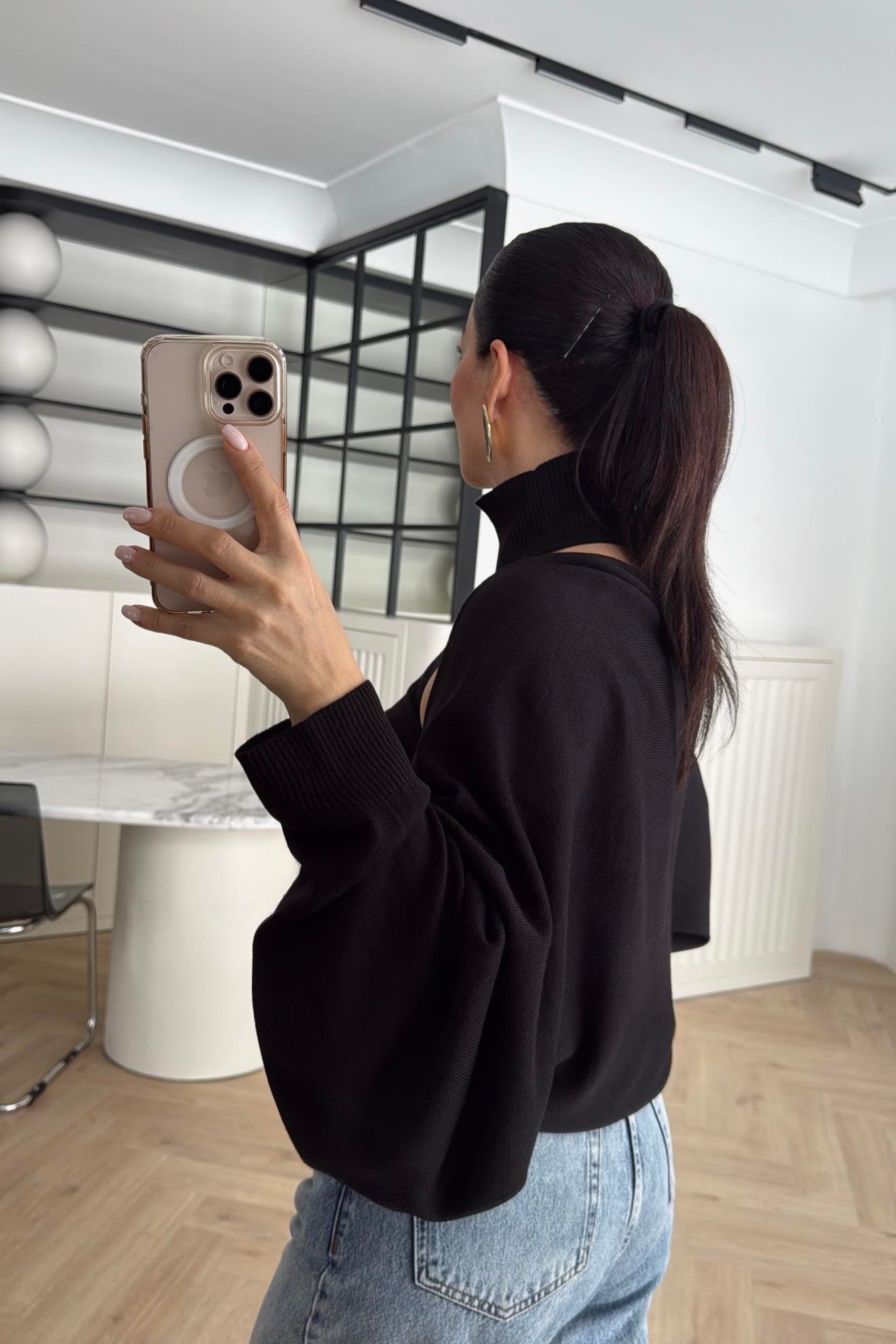 TRİKO BOLERO TAKIM SİYAH 