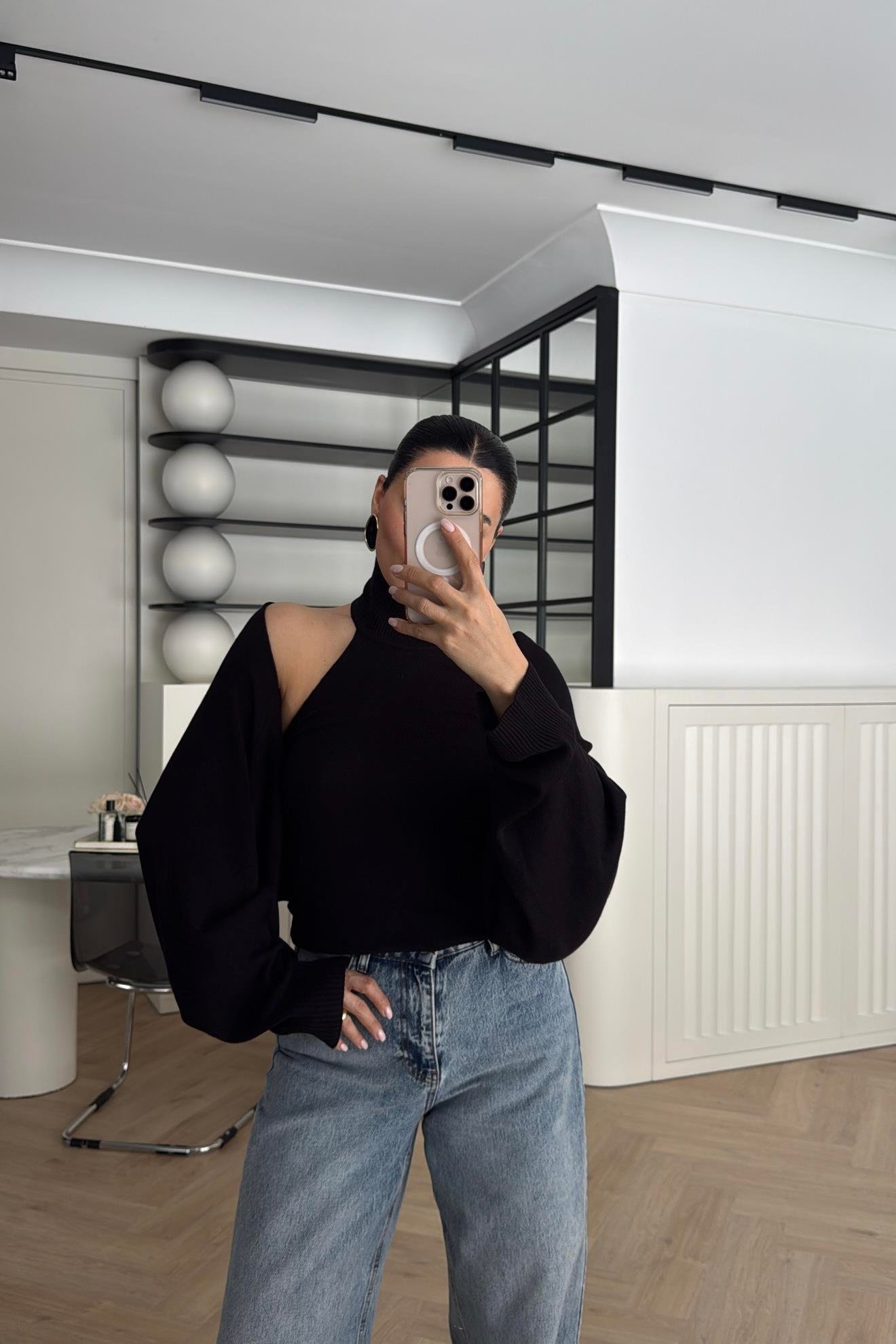 TRİKO BOLERO TAKIM SİYAH 