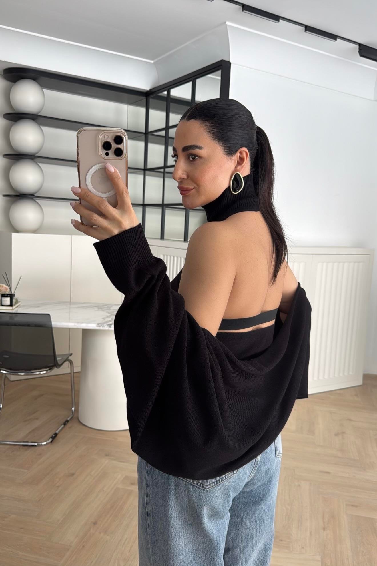 TRİKO BOLERO TAKIM SİYAH 