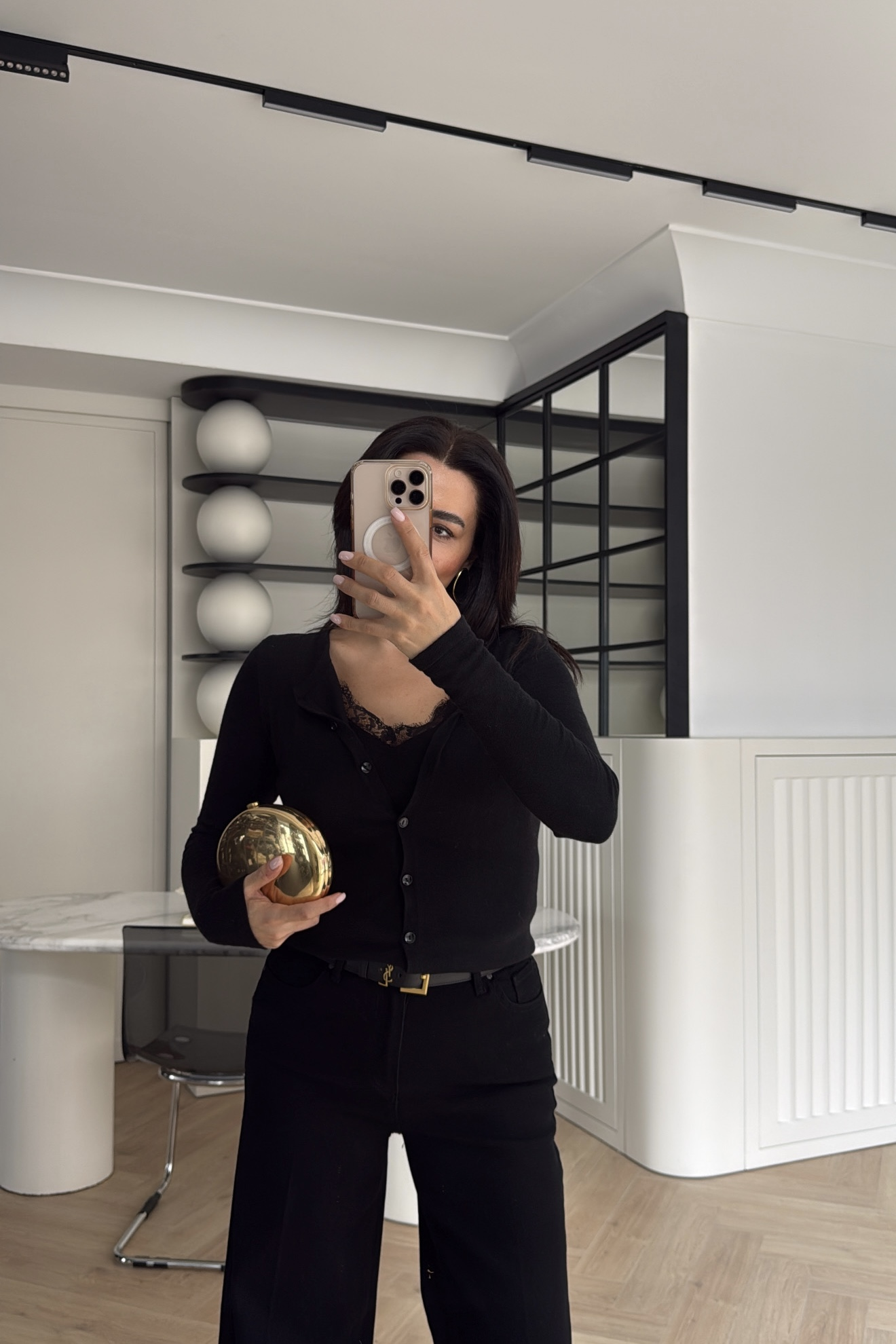 TRİKO KAZAK DANTELLİ ANTRASİT 