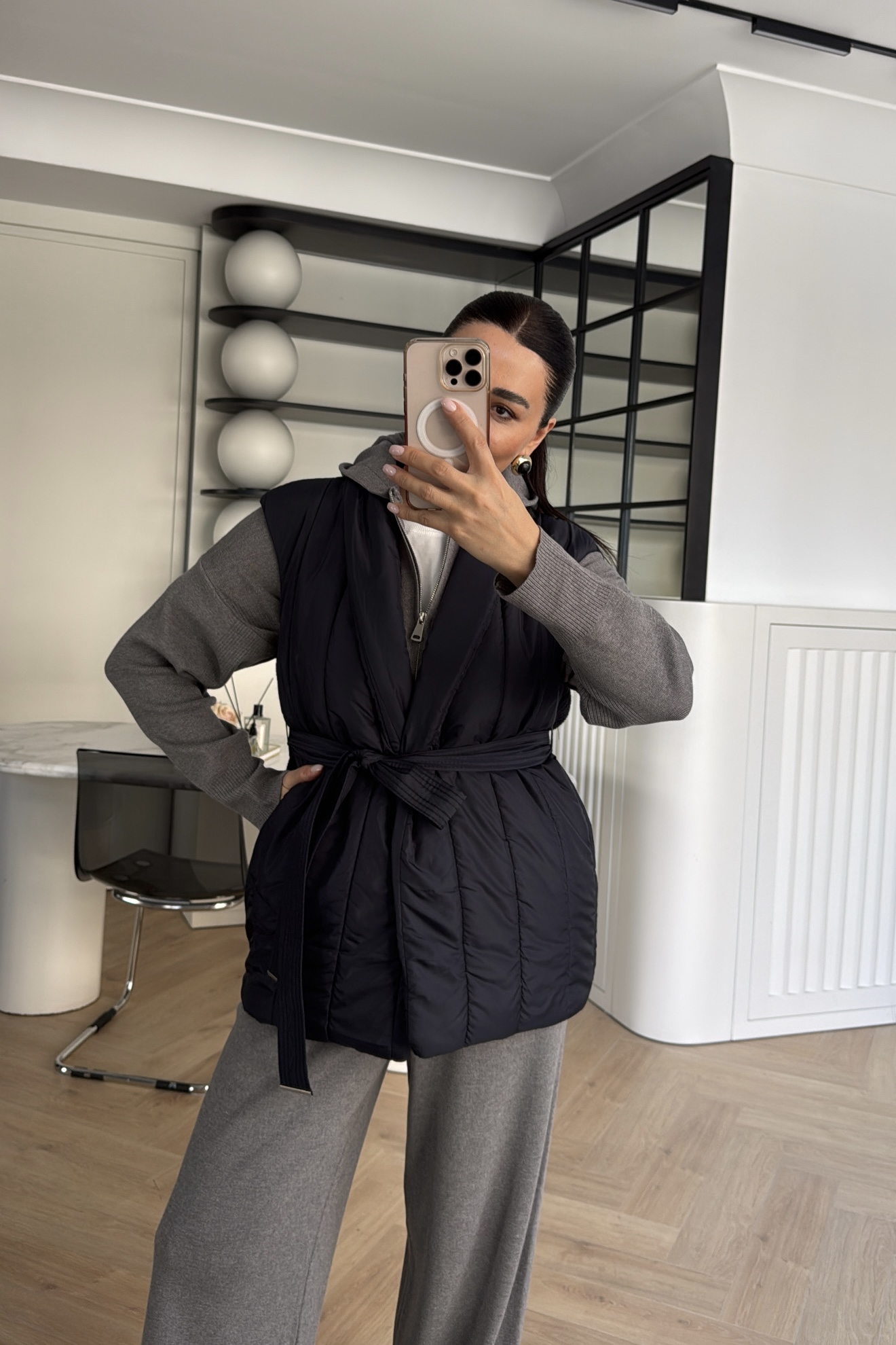 URBAN TRİKOLU ŞİŞME YELEK LACİVERT 