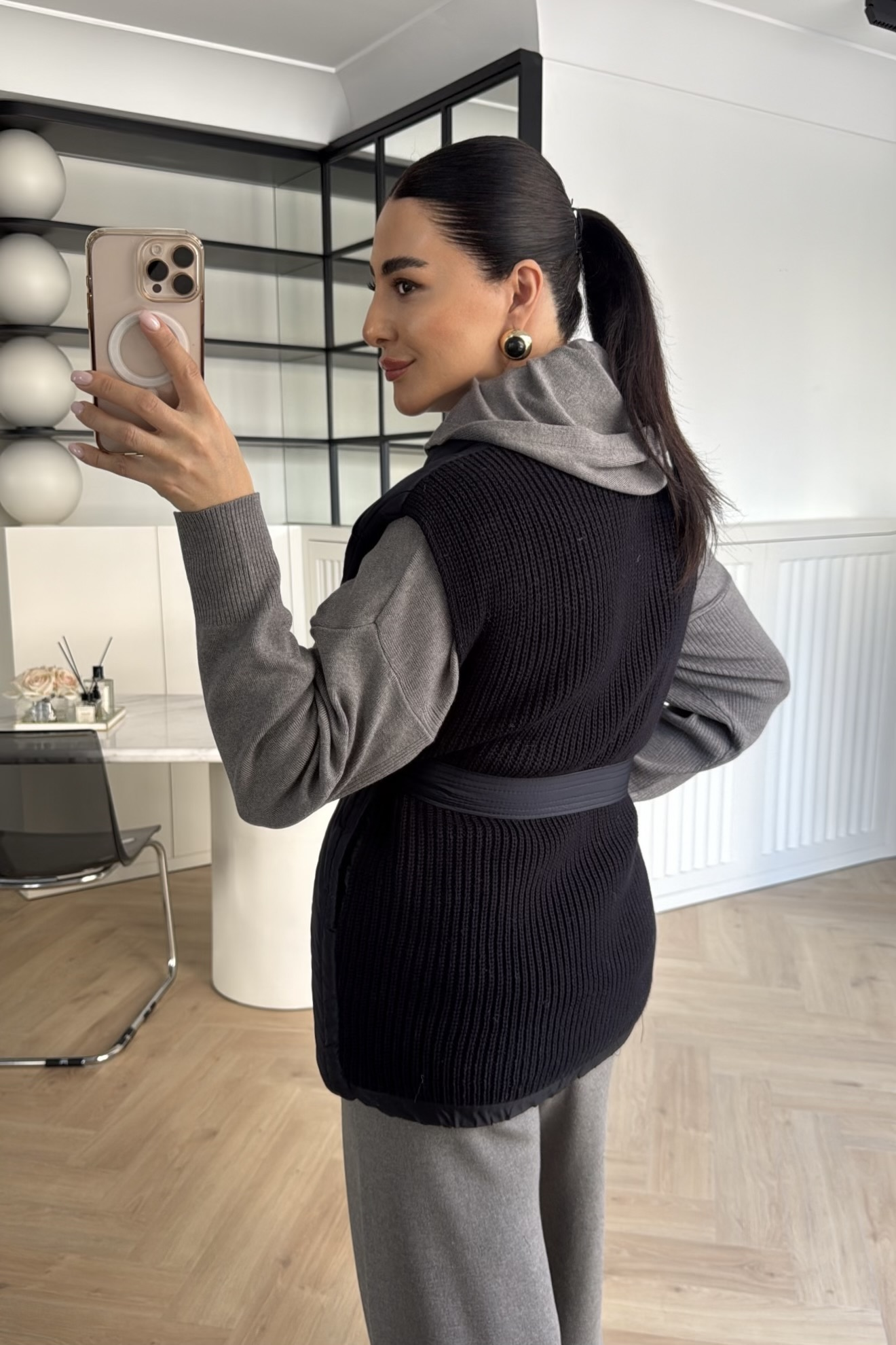 URBAN TRİKOLU ŞİŞME YELEK LACİVERT 