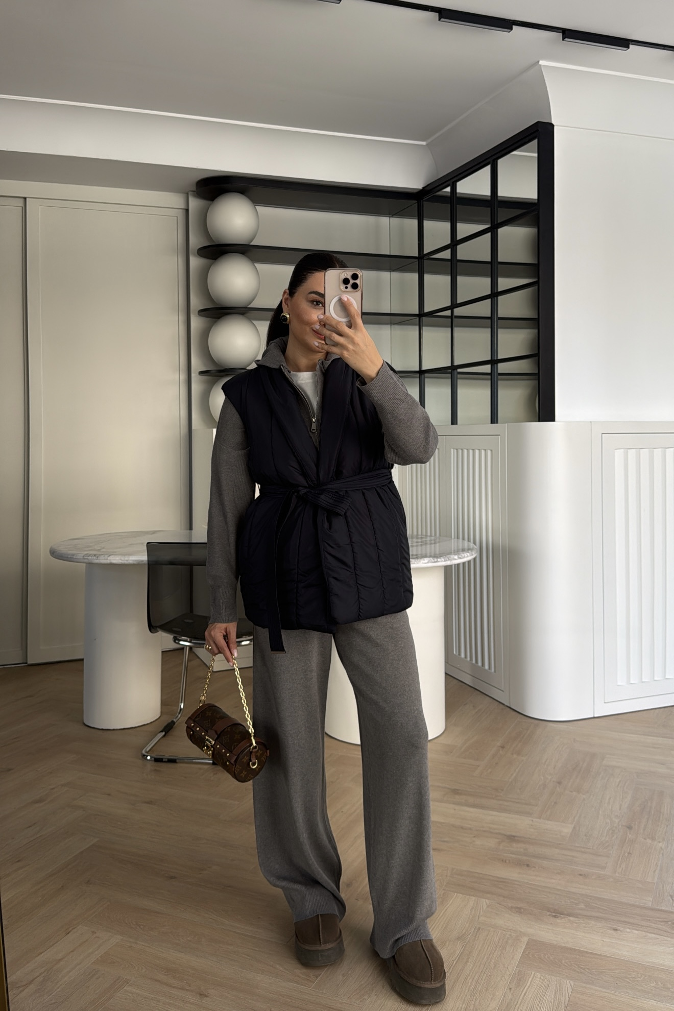 URBAN TRİKOLU ŞİŞME YELEK LACİVERT 