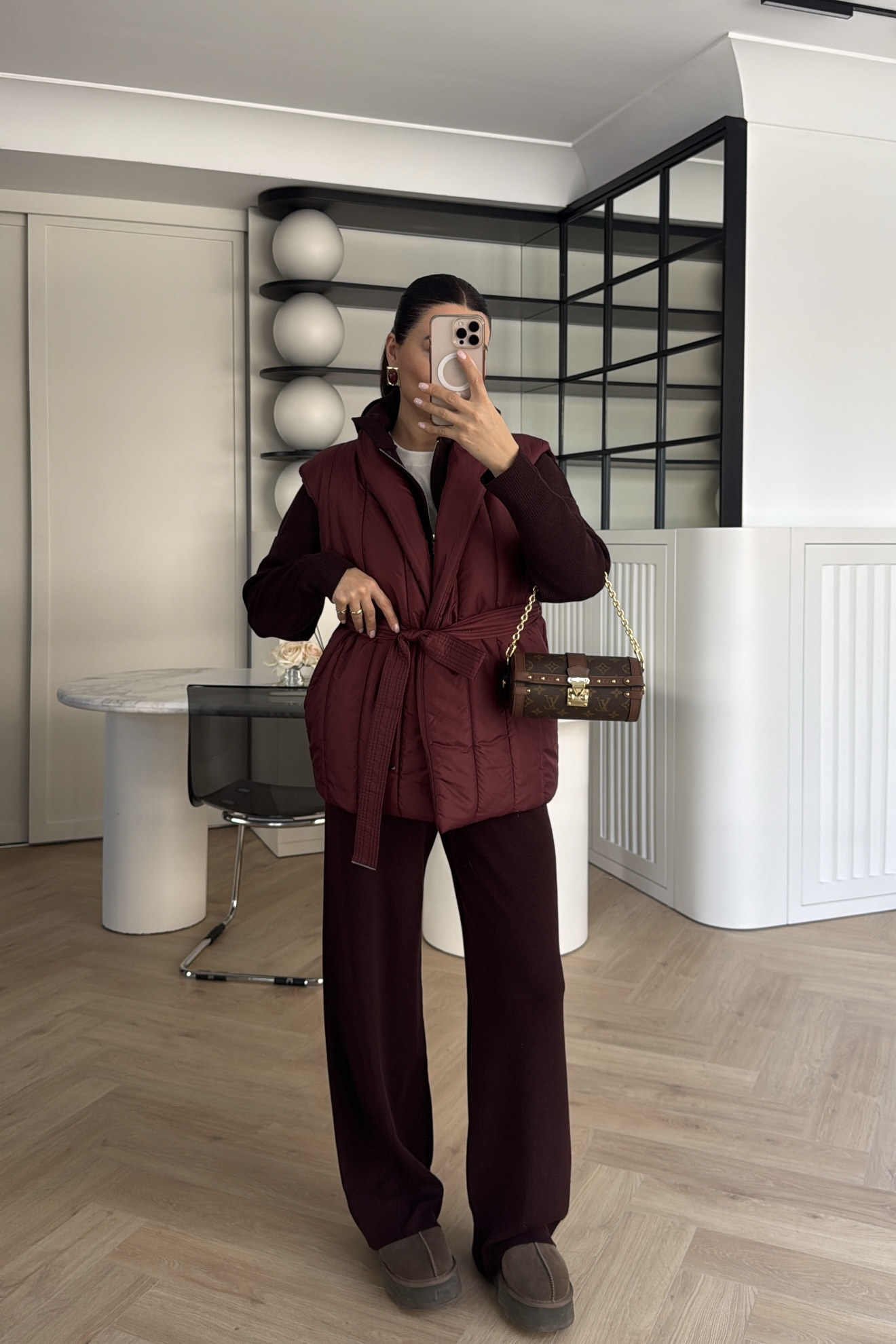 URBAN TRİKOLU ŞİŞME YELEK MÜRDÜM 