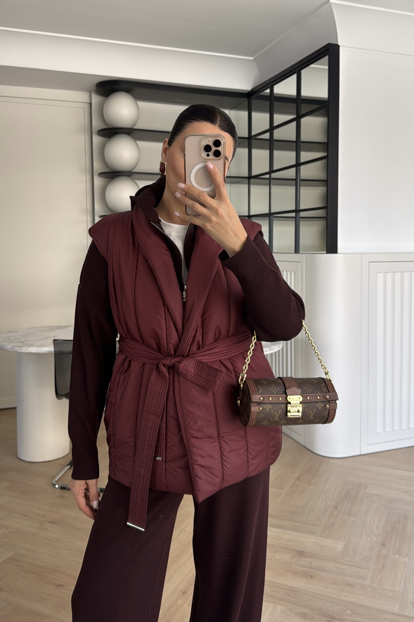 URBAN TRİKOLU ŞİŞME YELEK MÜRDÜM 