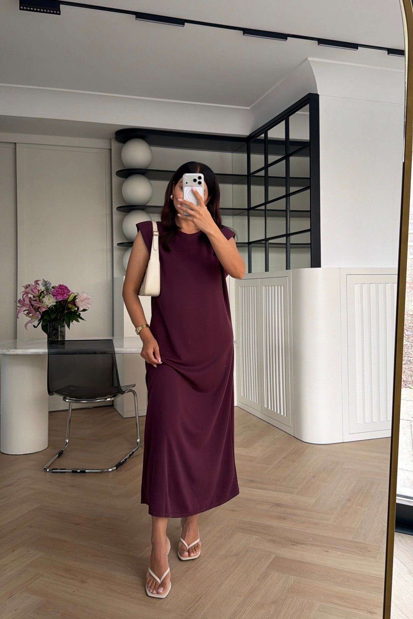 VATKALI MODAL KUMAŞ ELBİSE MÜRDÜM 