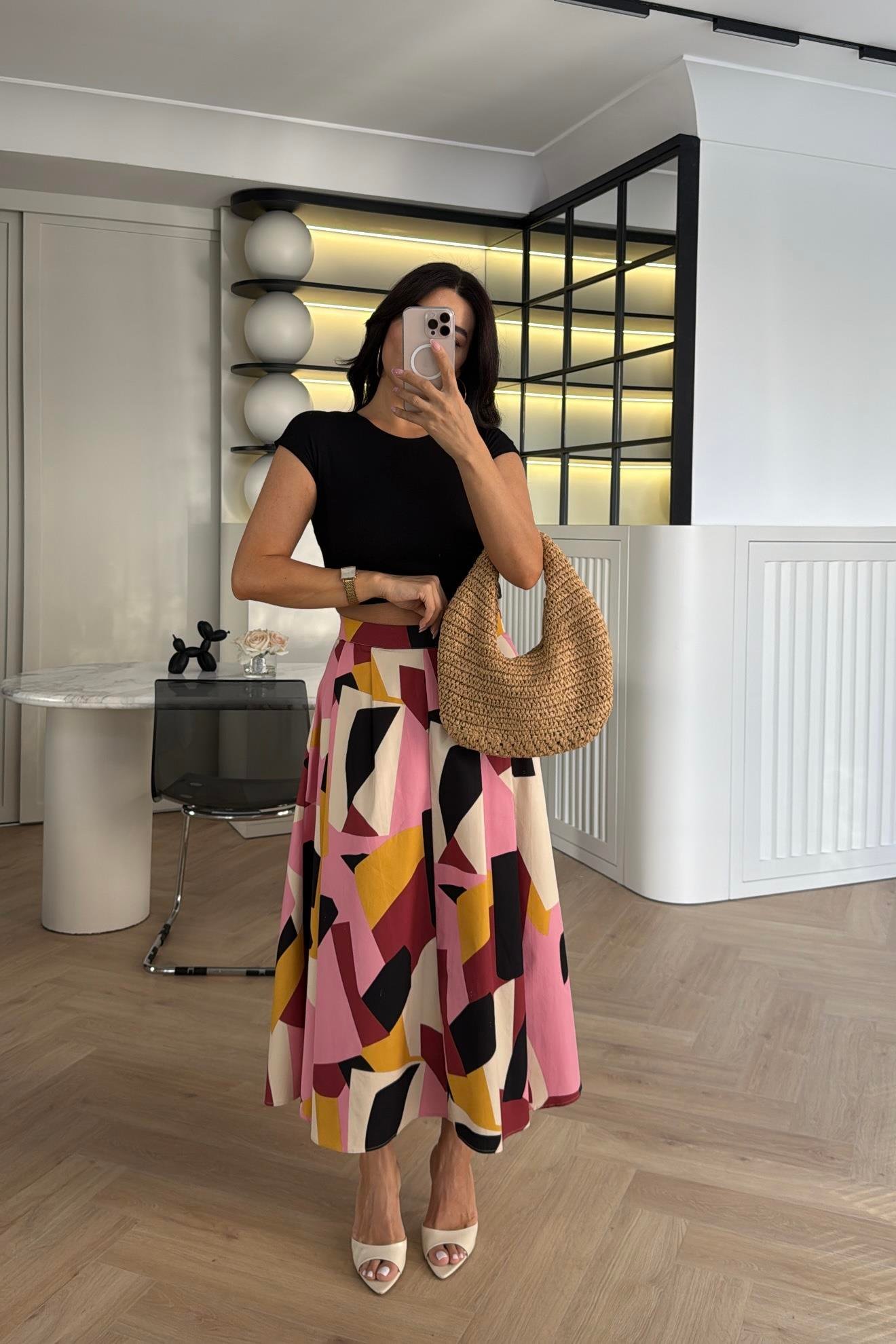 YANDAN FERMUARLI RENKLİ ZR MODEL ETEK