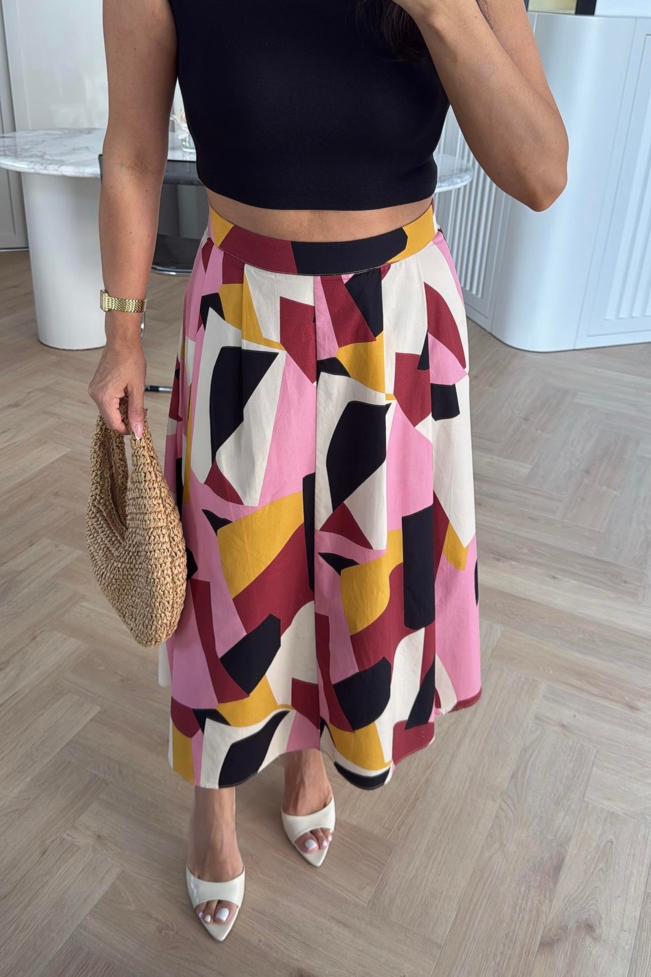 YANDAN FERMUARLI RENKLİ ZR MODEL ETEK