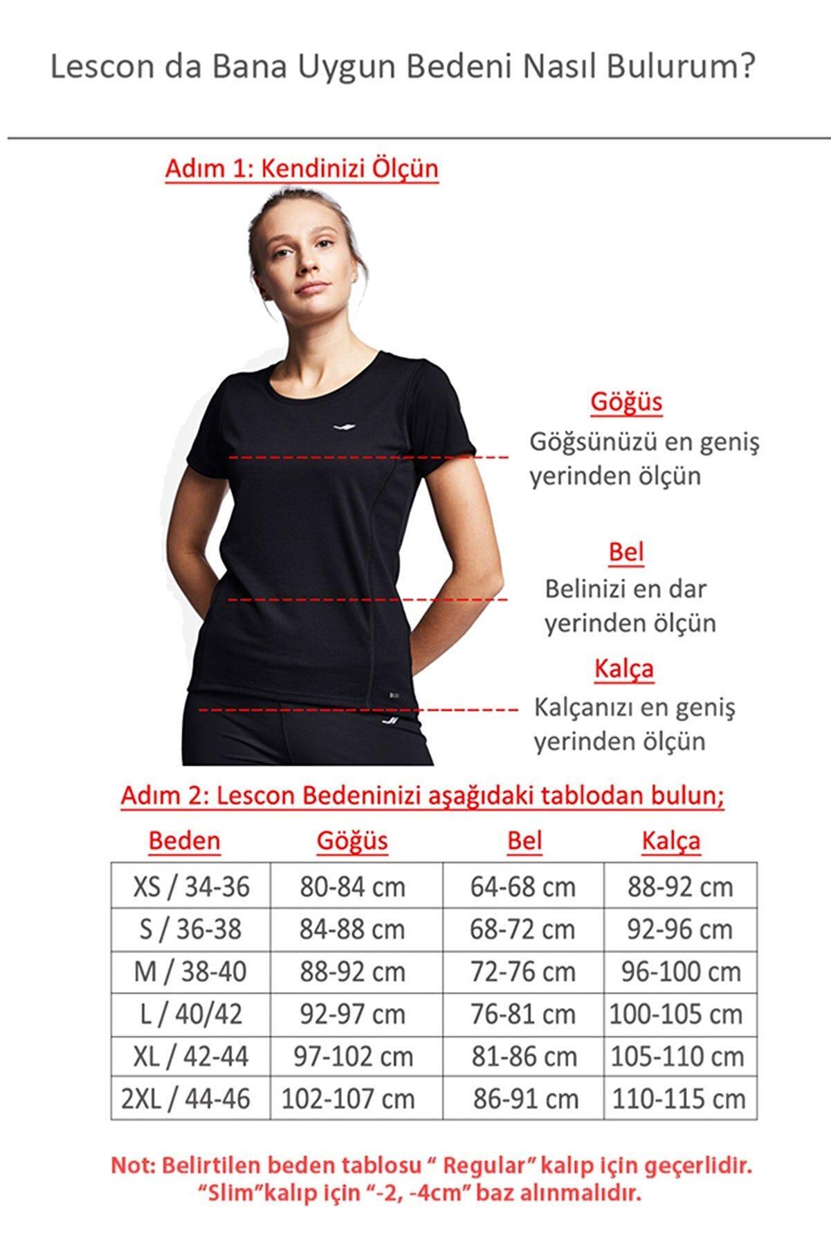Lescon 20B-2005 Koşu Kısa Kol Tshırt	