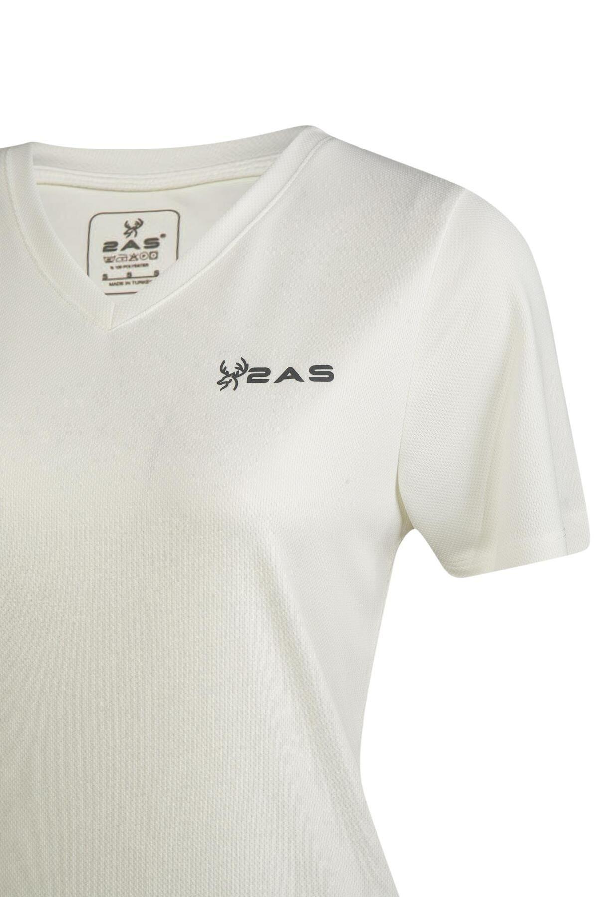 2As2AS Freda V Yaka Bayan Tişört