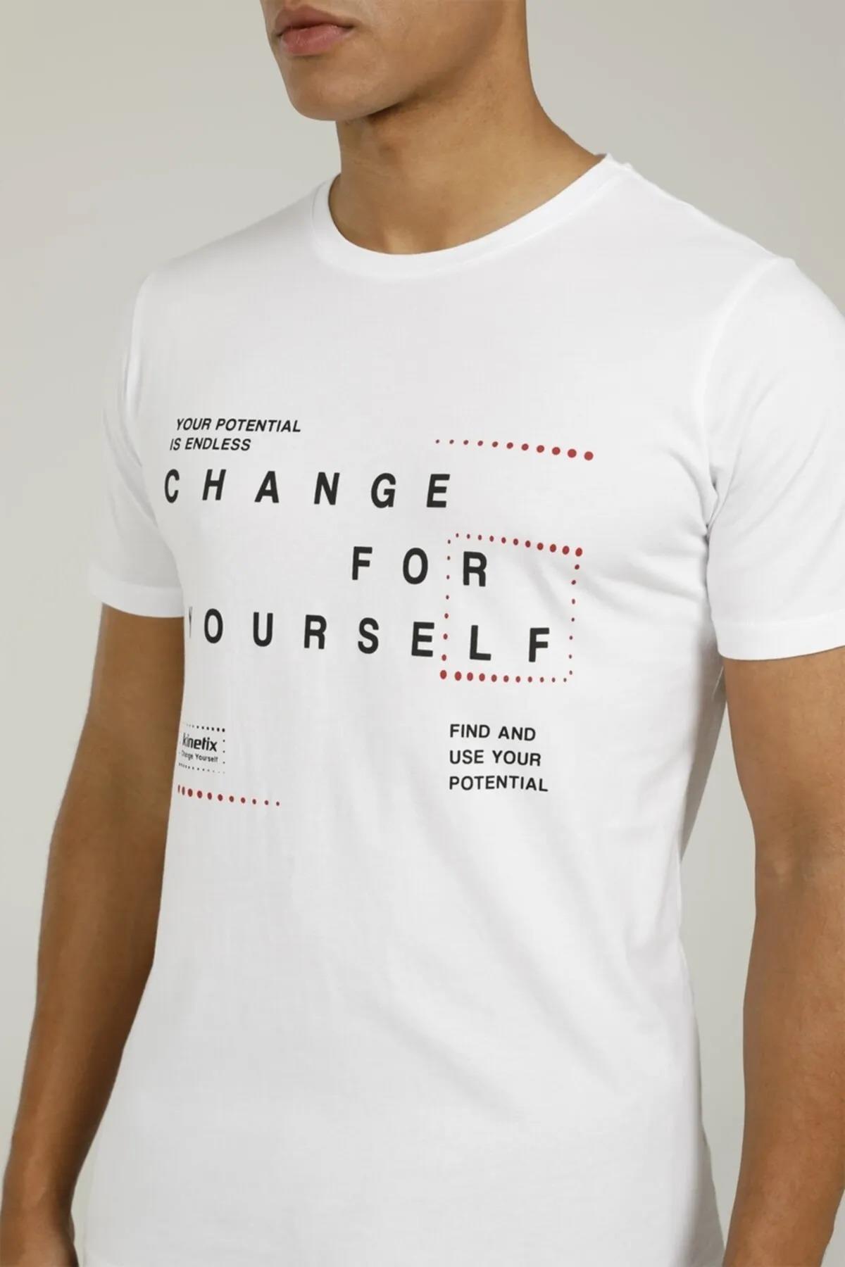 Kınetıx 2M Sn995 Brıan Slogan T-Shırt 2Fx	