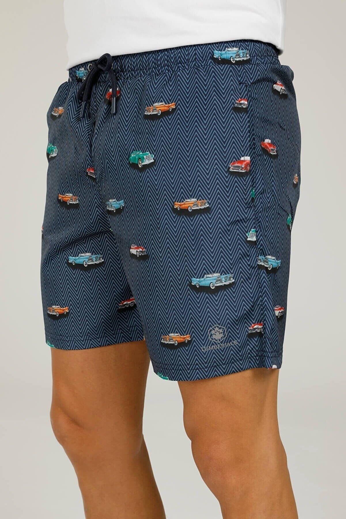Lumberjack 2M Ct1329 Car Swım Short 2Fx Denız Sortu	