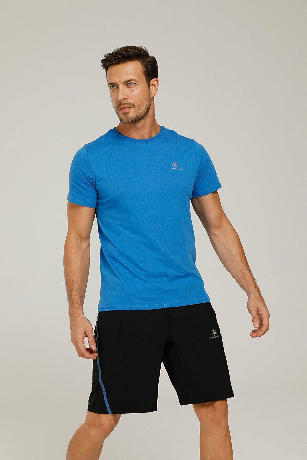 Lumberjack 1W Ct102 Basıc C-Neck T-Shırt 1Pr	