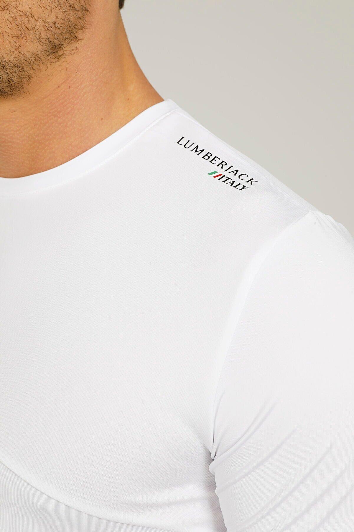 Lumberjack 2M Ct1158 Renato Slogan T-Shırt 2Fx	