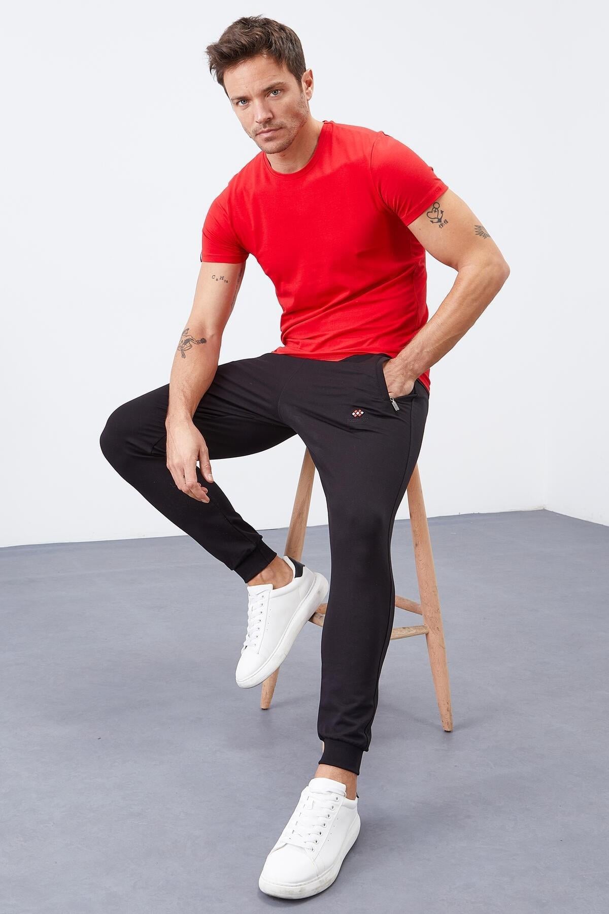 Tommy Lıfe 84343 Erkek Eşofman Jogger Alt	