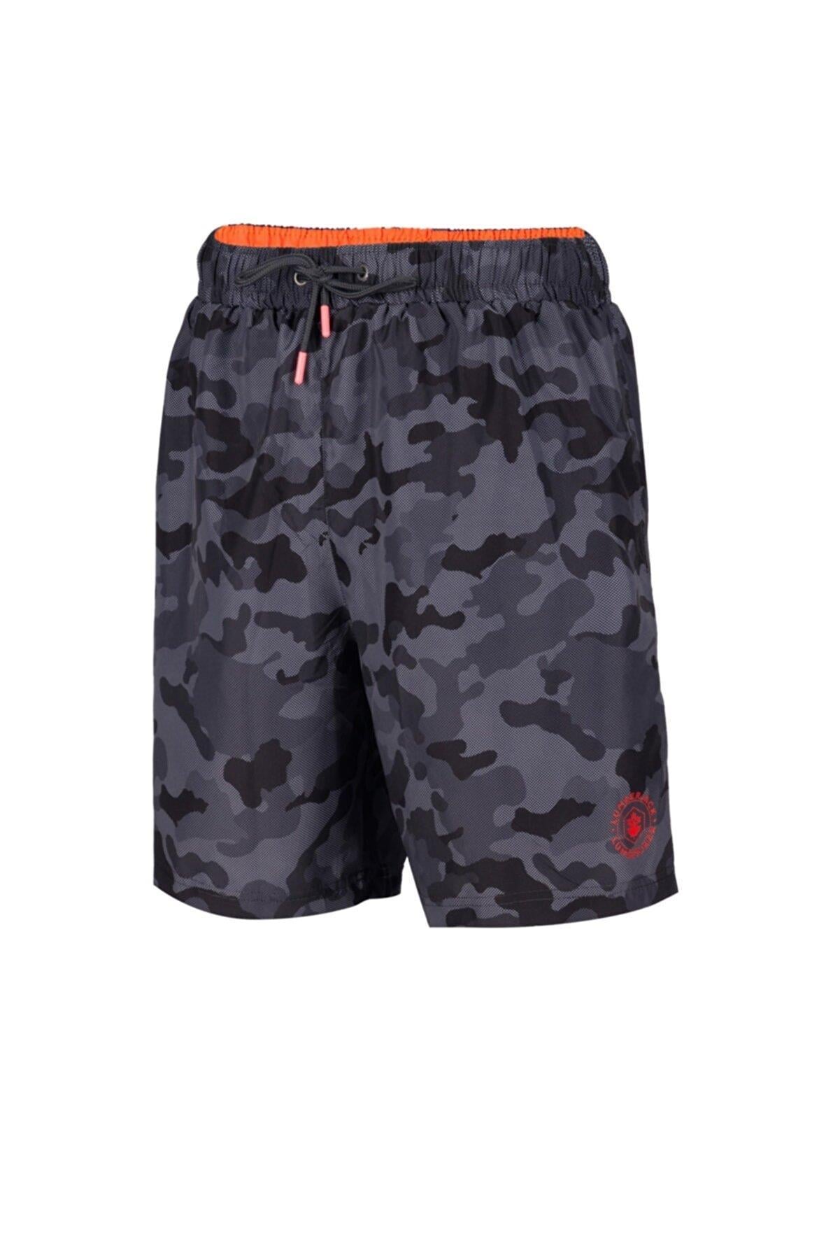 Lumberjack 2M Ct1147 Earl Camo Swım Short 2Fx Denız Sortu	
