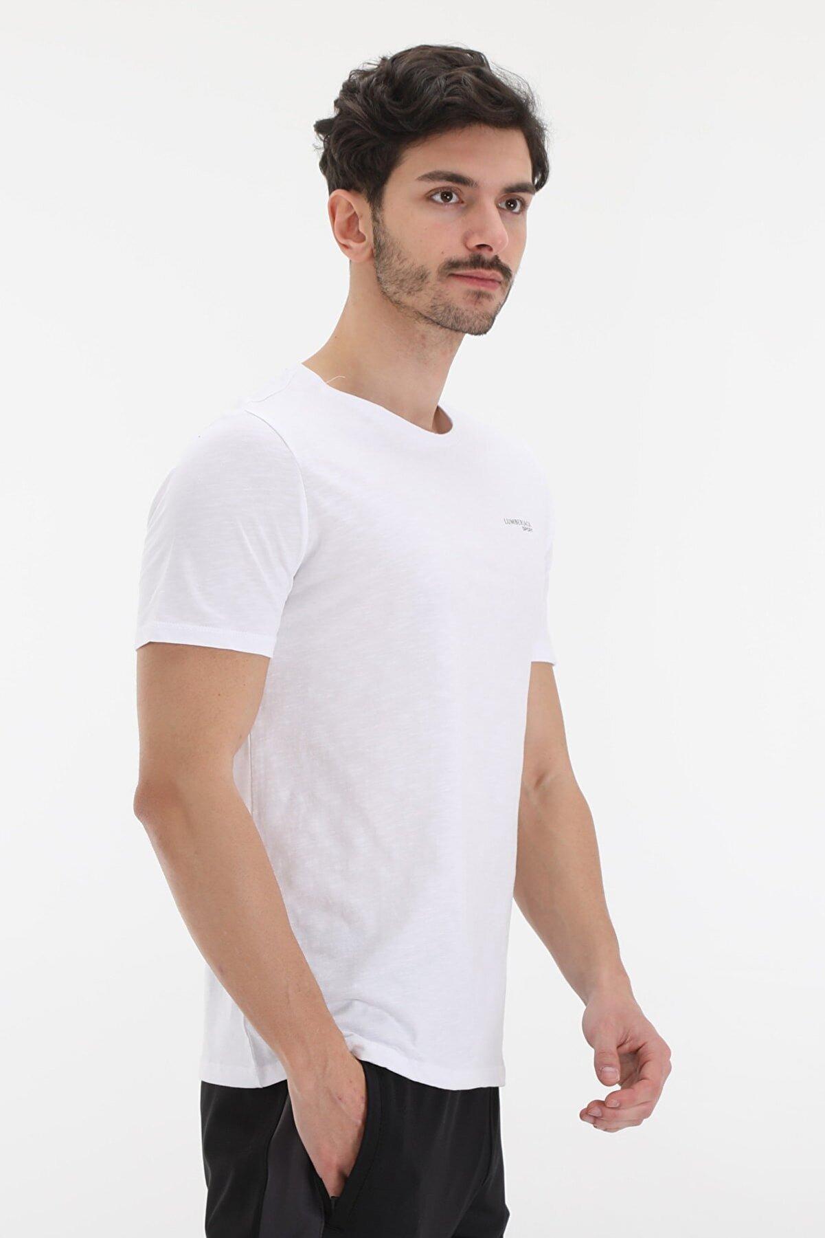 Lumberjack 0M M-1815 Raelyn Kk Tshırt Basıc Lıne	