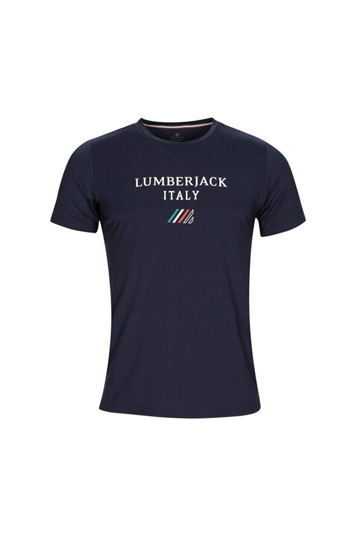 Lumberjack 1M Ct453 Italy Logo T-Shırt	