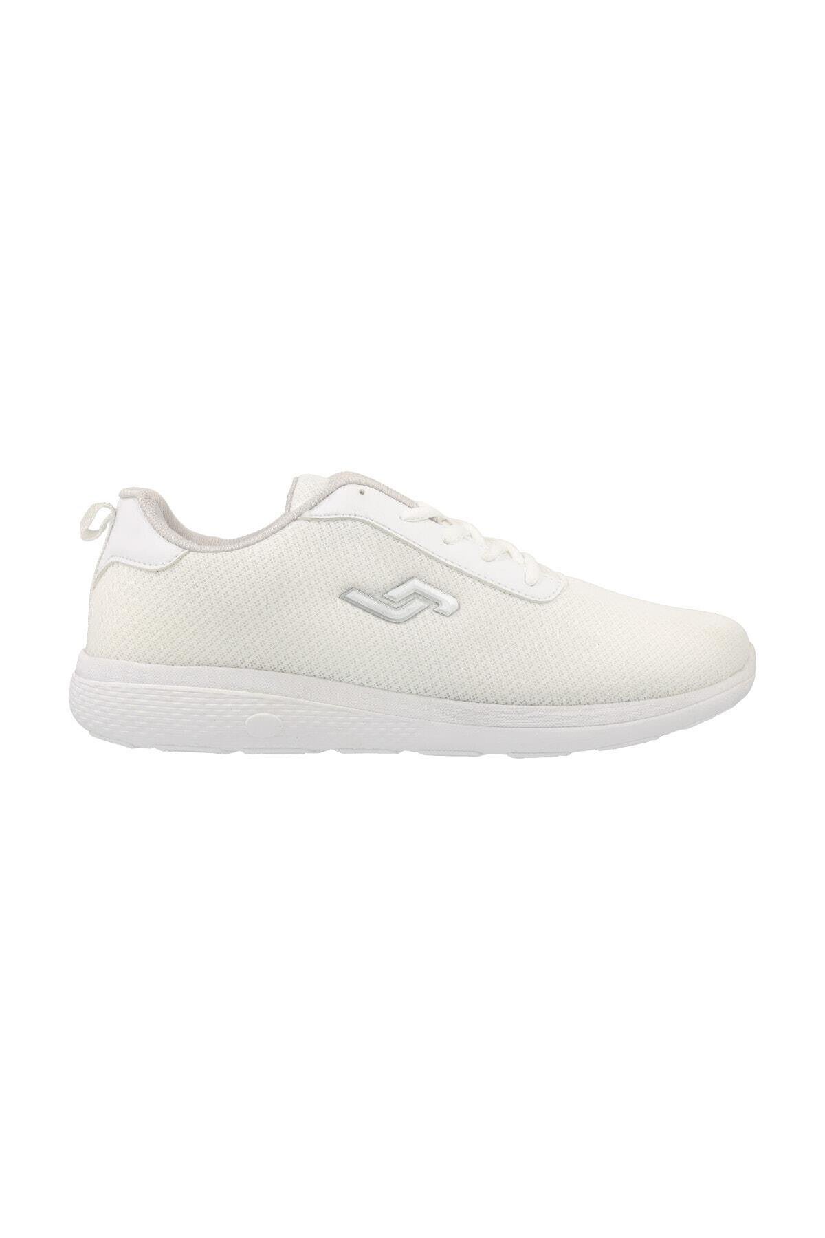 Jump Beyaz Erkek Günlük Ayakkabı 21018-White-Sılver
