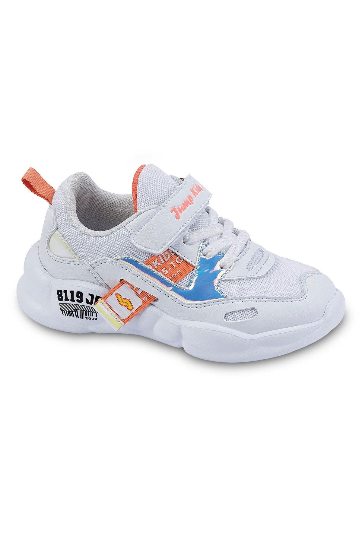 Jump Beyaz Kız Çocuk Spor Ayakkabı 24936