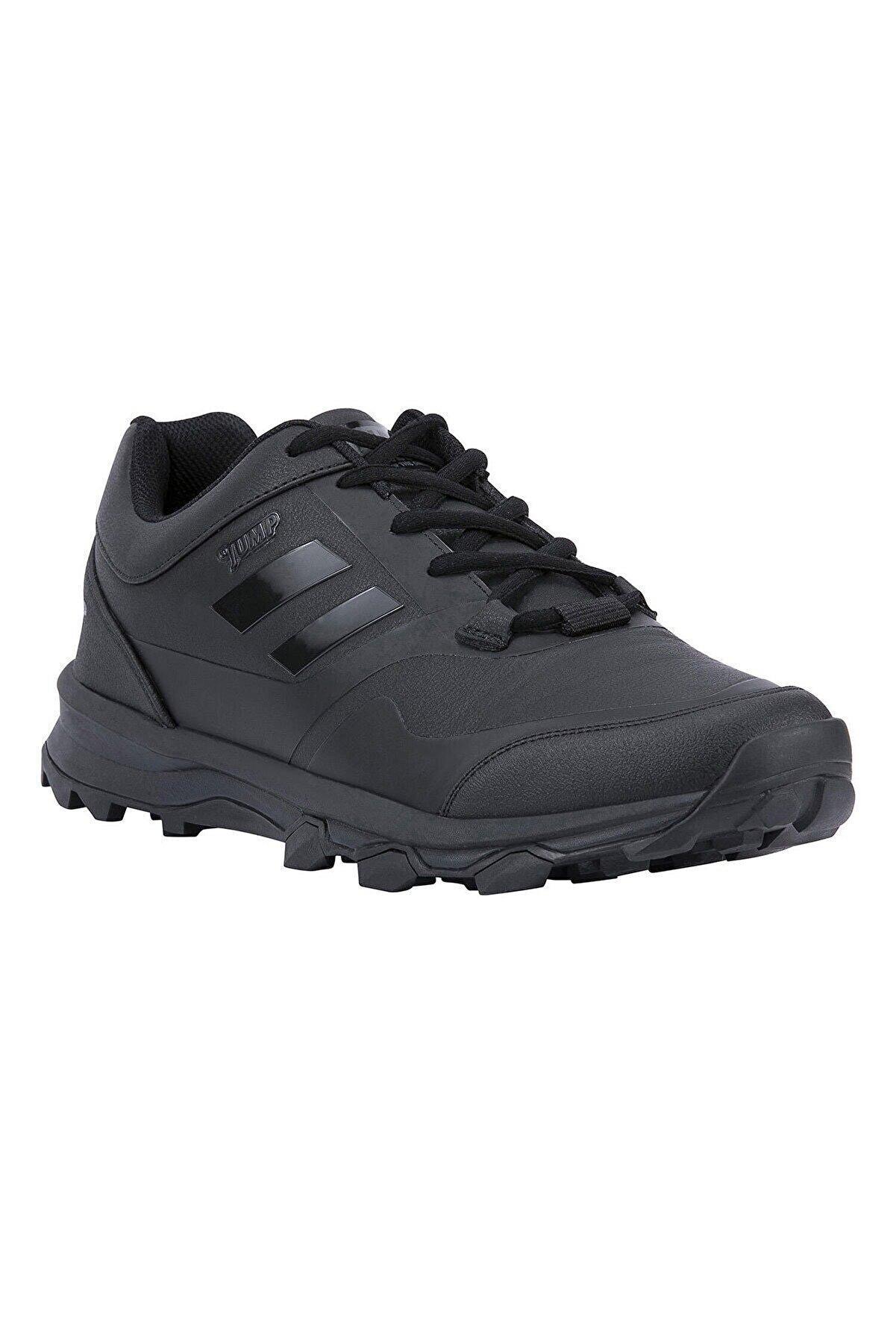 Jump Erkek Spor Ayakkabı 25934 Siyah-K.Gri