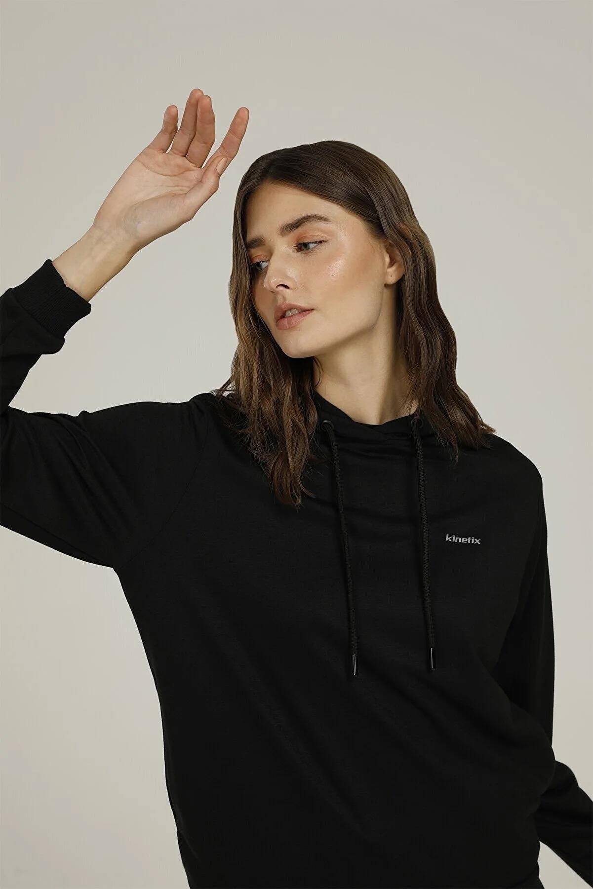 KinetixKınetıx 1W Sn83 Basıc Hoodıe 1Pr Sweatshırt Kapsonlu	