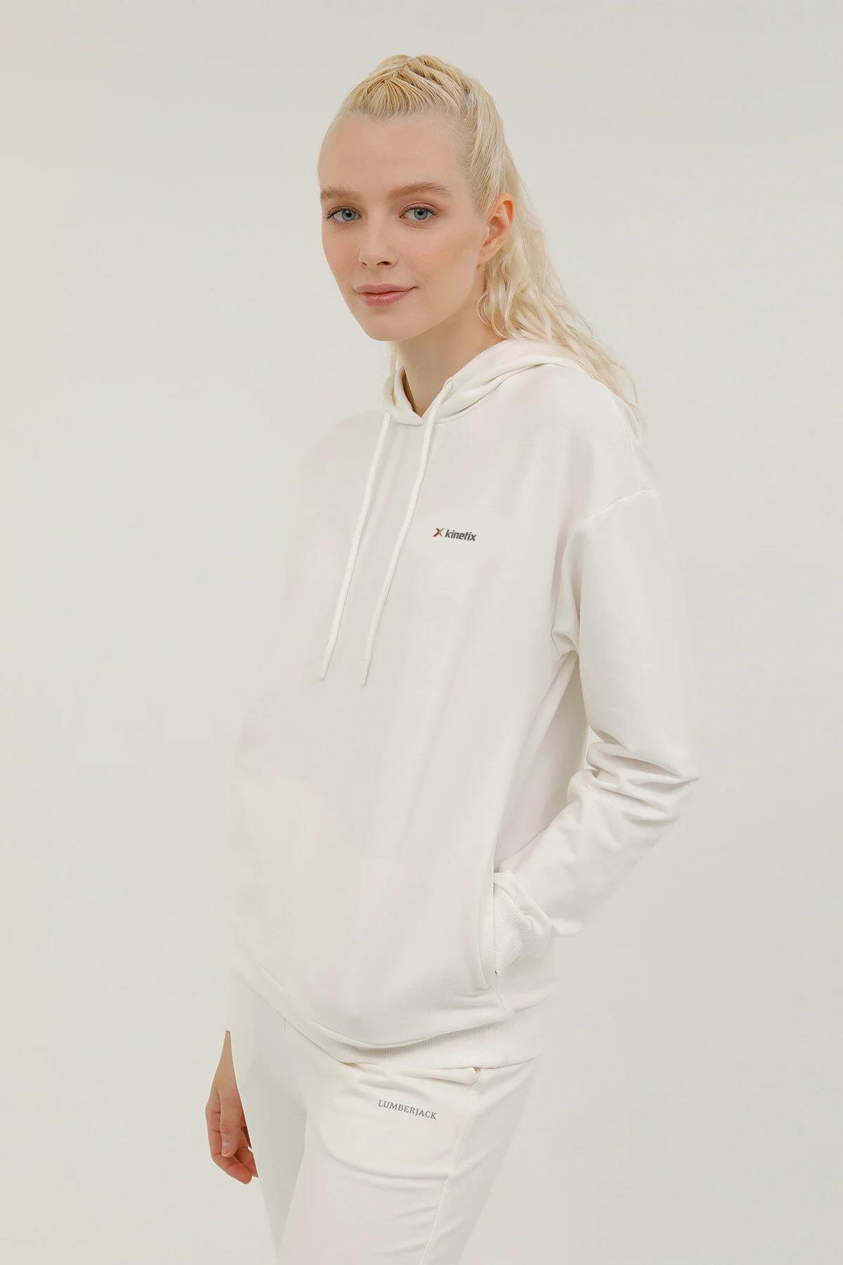 Kınetıx 2w W-SN83 Basıc Hoodıe 2Pr Kapşonlu Sweatshirt