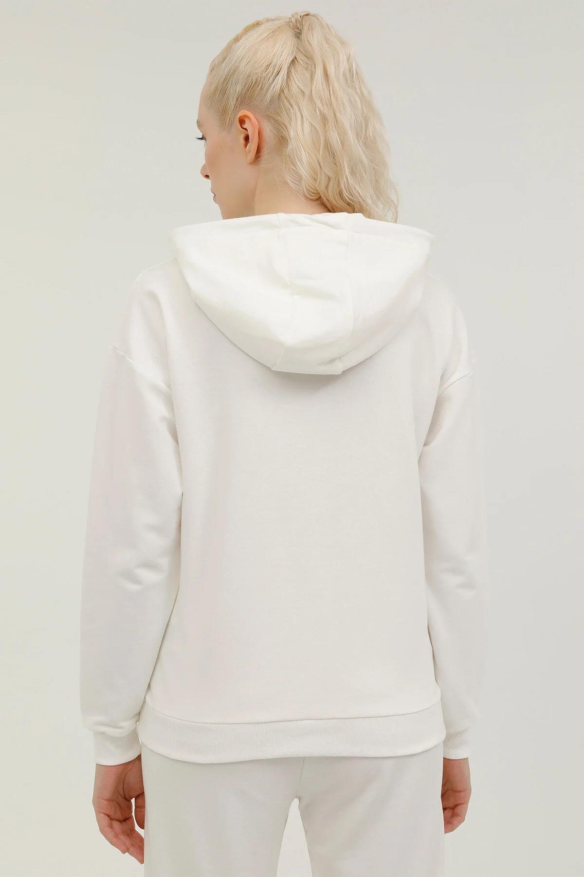 Kınetıx 2w W-SN83 Basıc Hoodıe 2Pr Kapşonlu Sweatshirt