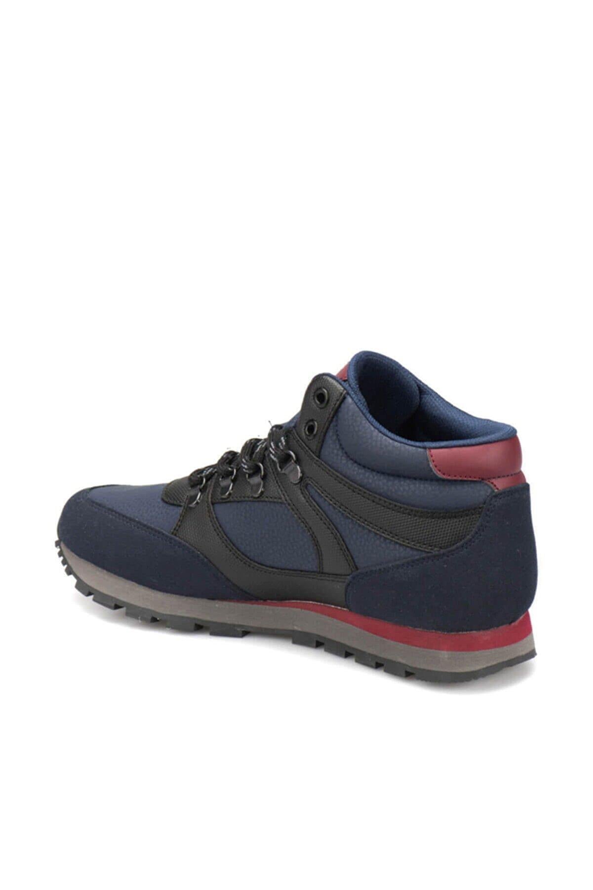 Kinetix Piero Lacivert Kırmızı Erkek Sneaker Spor Ayakkabı