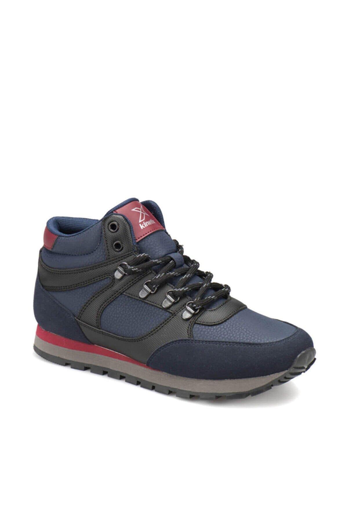 Kinetix Piero Lacivert Kırmızı Erkek Sneaker Spor Ayakkabı