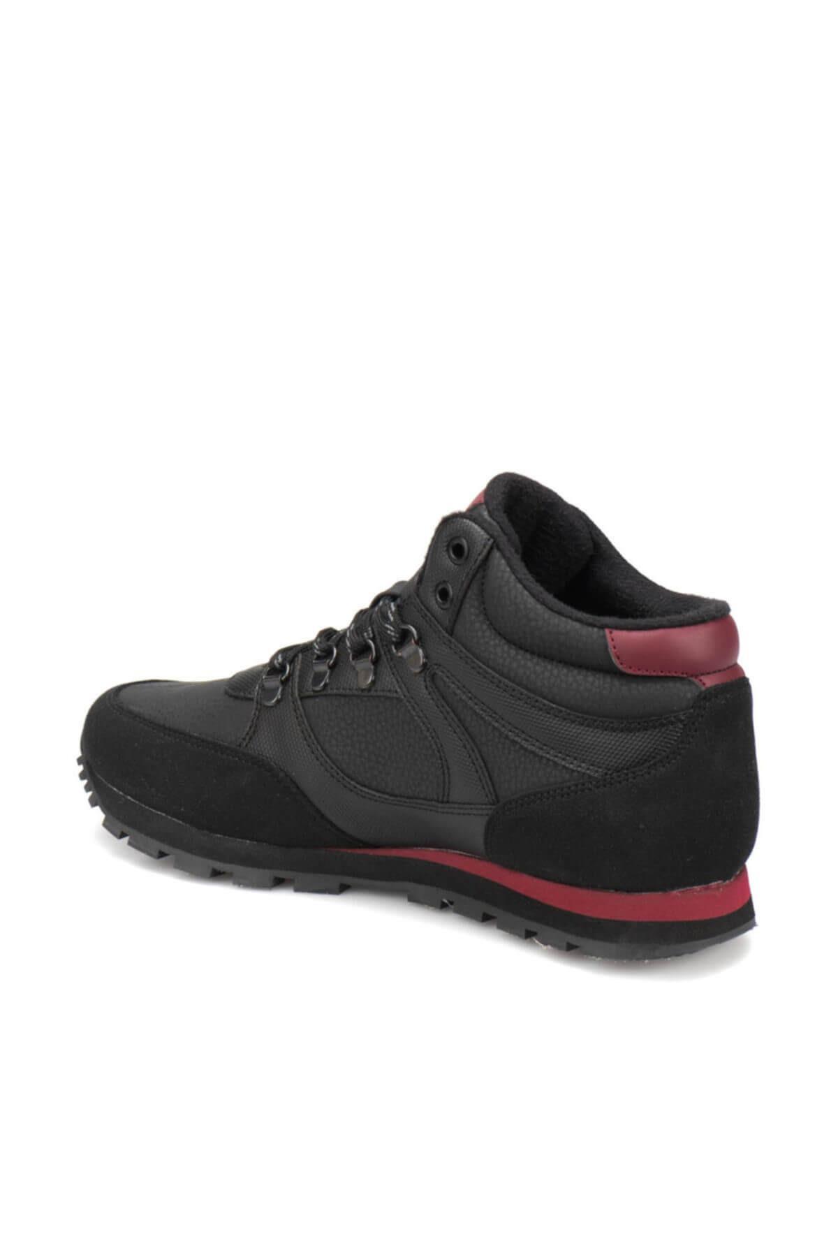 Kinetix Pıero Siyah Kırmızı Erkek Sneaker Ayakkabı